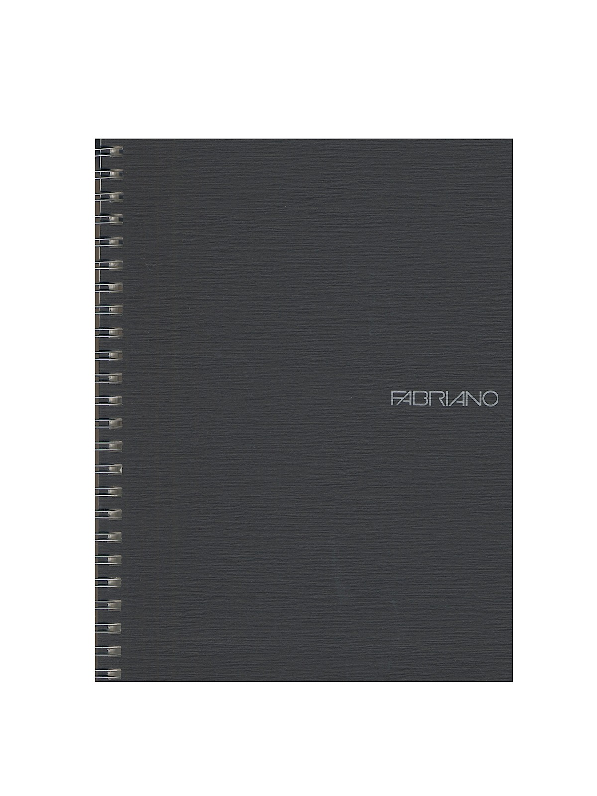 EcoQua Notebooks Spiral Blank Black 5.8 In. X 8.25 In.