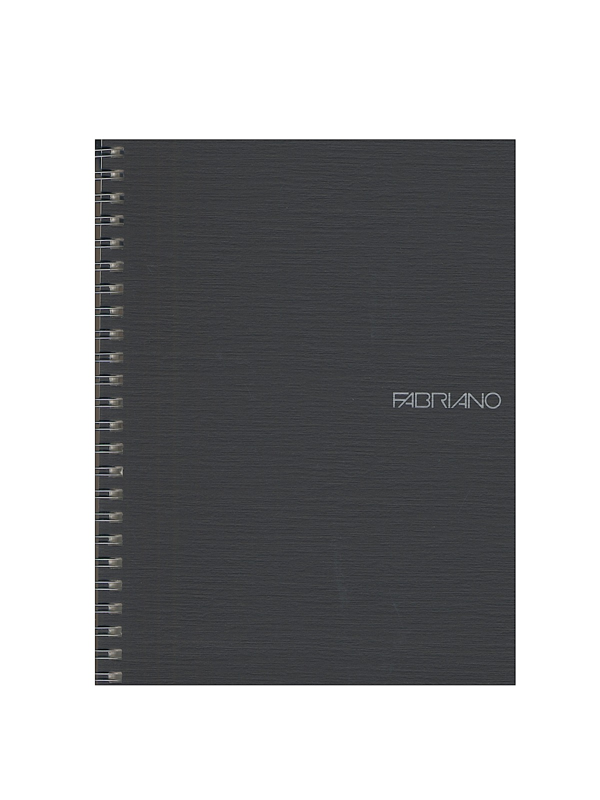 EcoQua Notebooks spiral blank black 5.8 in. x 8.25 in.