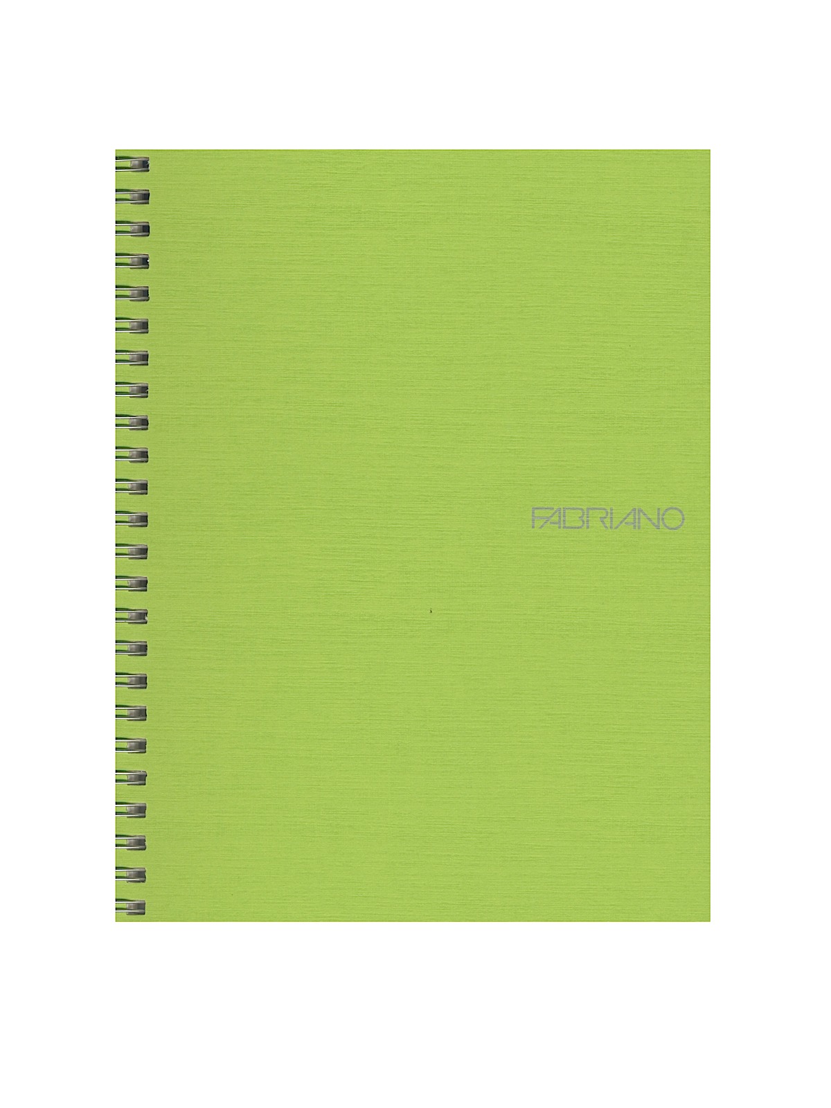 EcoQua Notebooks Spiral Blank Lime 5.8 In. X 8.25 In.