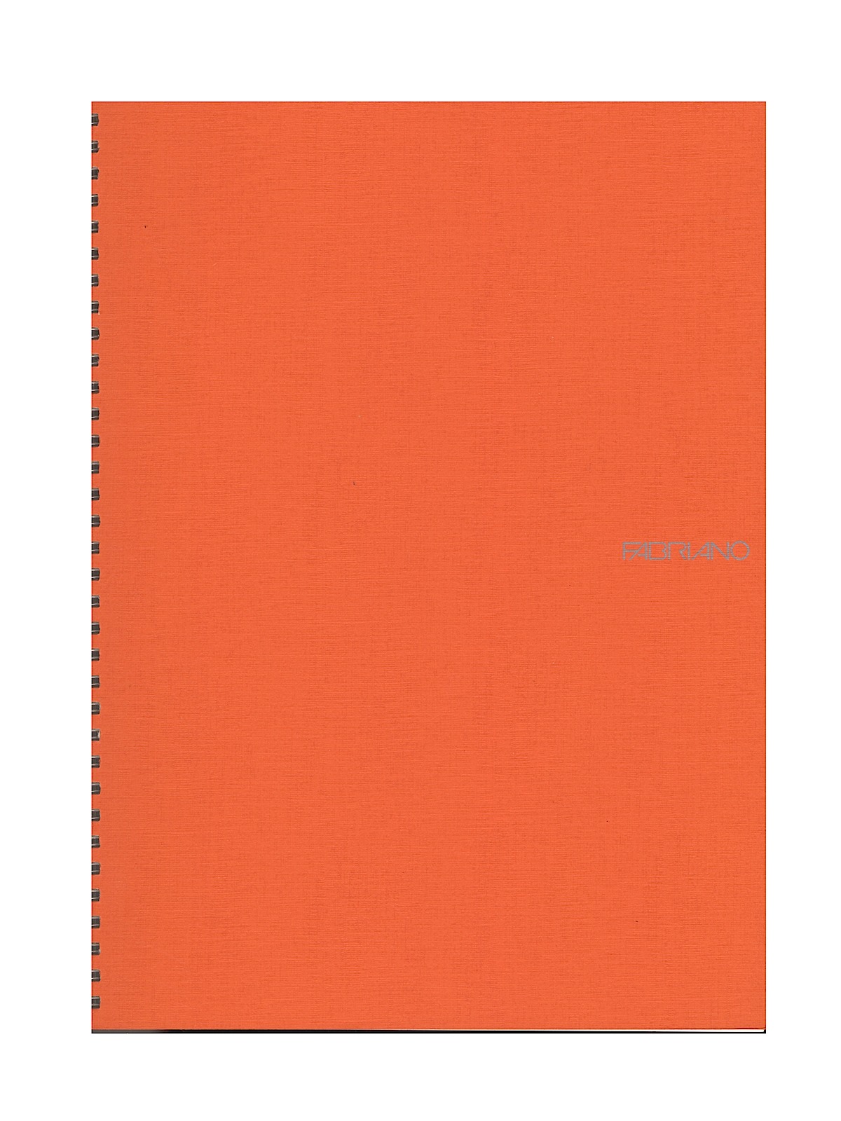 Ecoqua Notebooks Spiral Blank Orange 8.25 X 11.7 In.