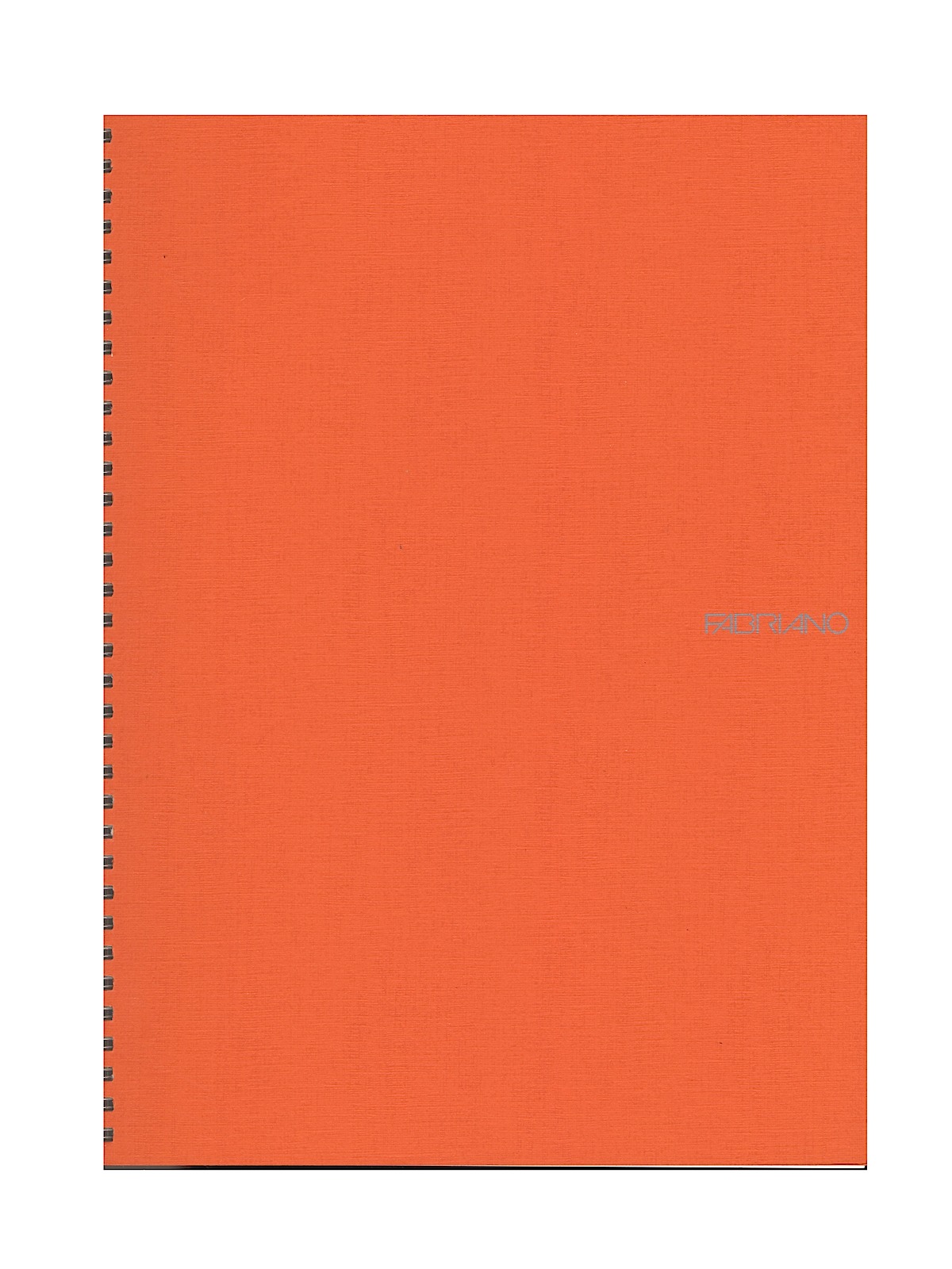 EcoQua Notebooks Spiral Blank Orange 8.25 X 11.7 In.