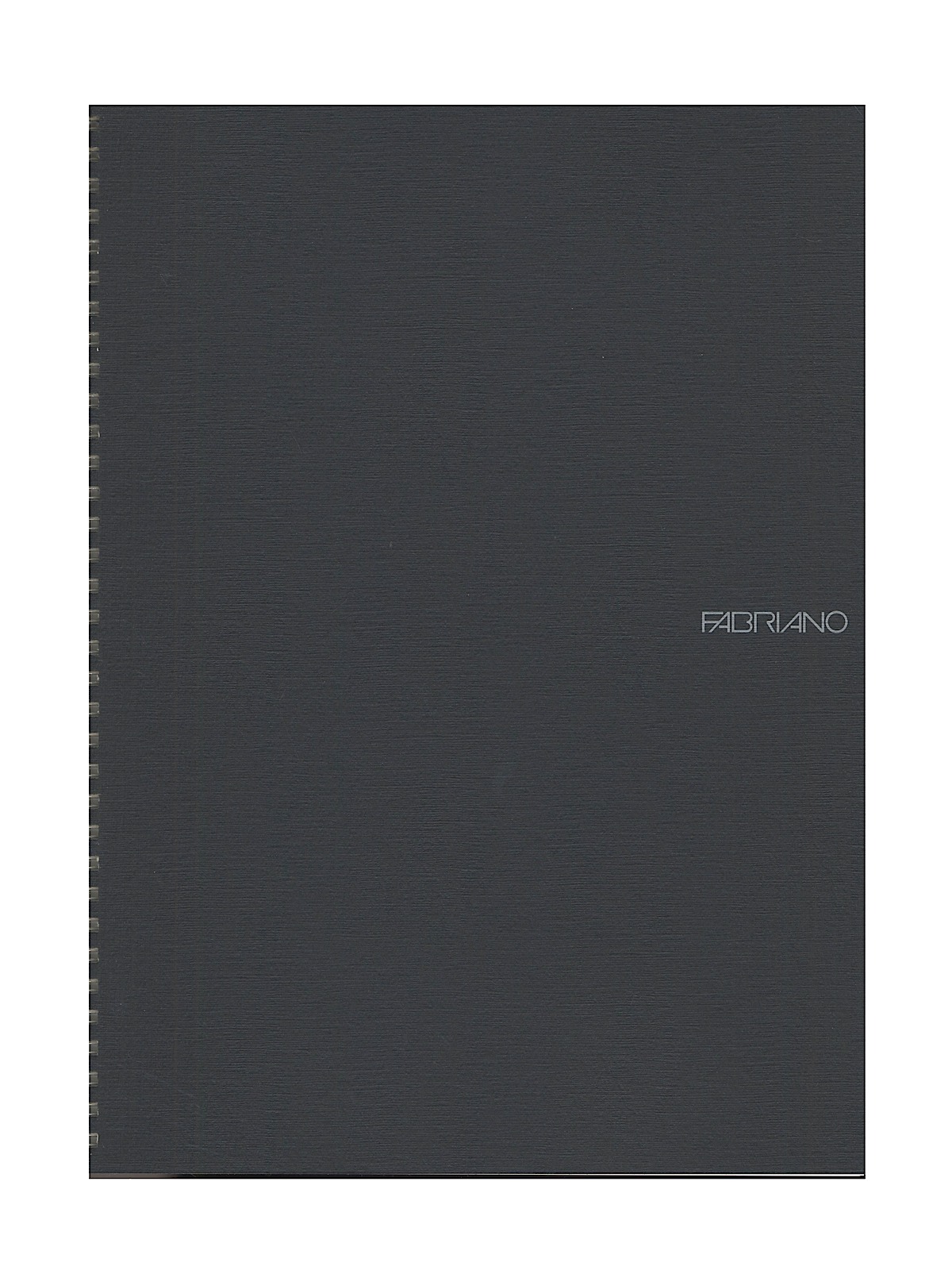 EcoQua Notebooks Spiral Blank Black 8.25 X 11.7 In.