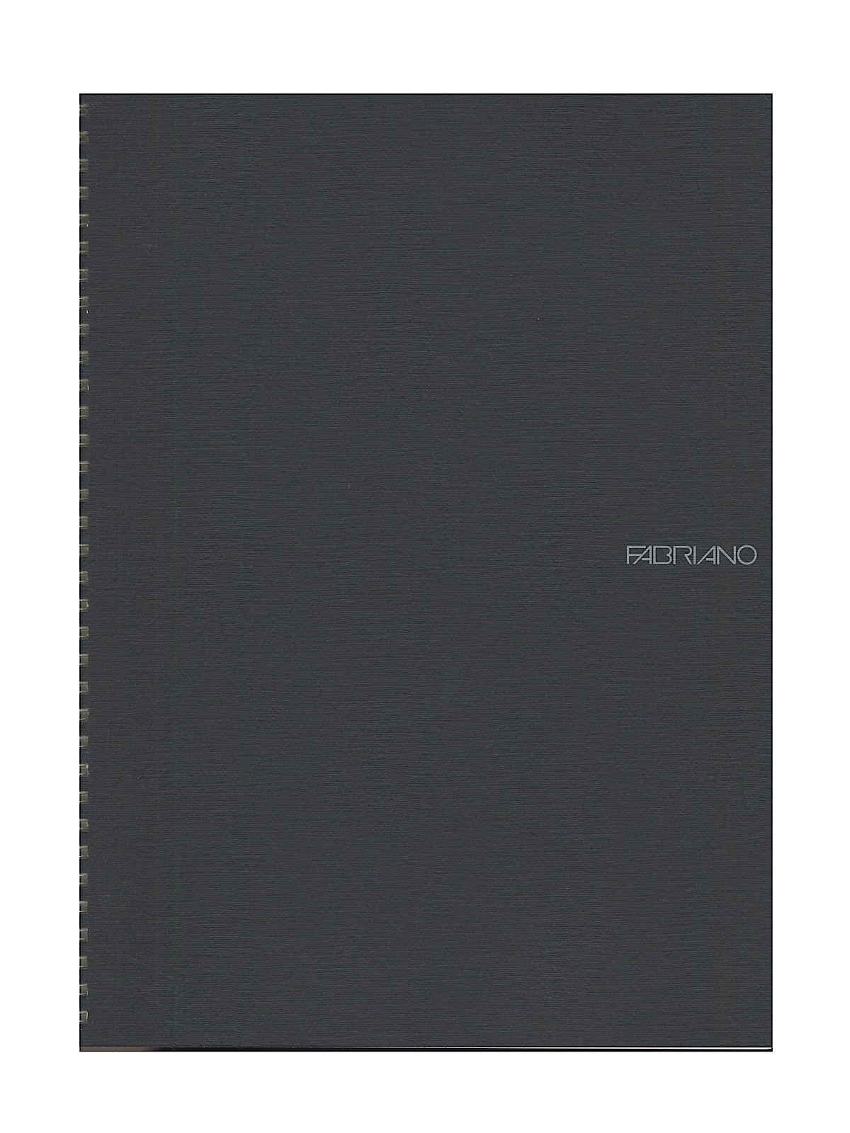EcoQua Notebooks spiral blank black 8.25 x 11.7 in.