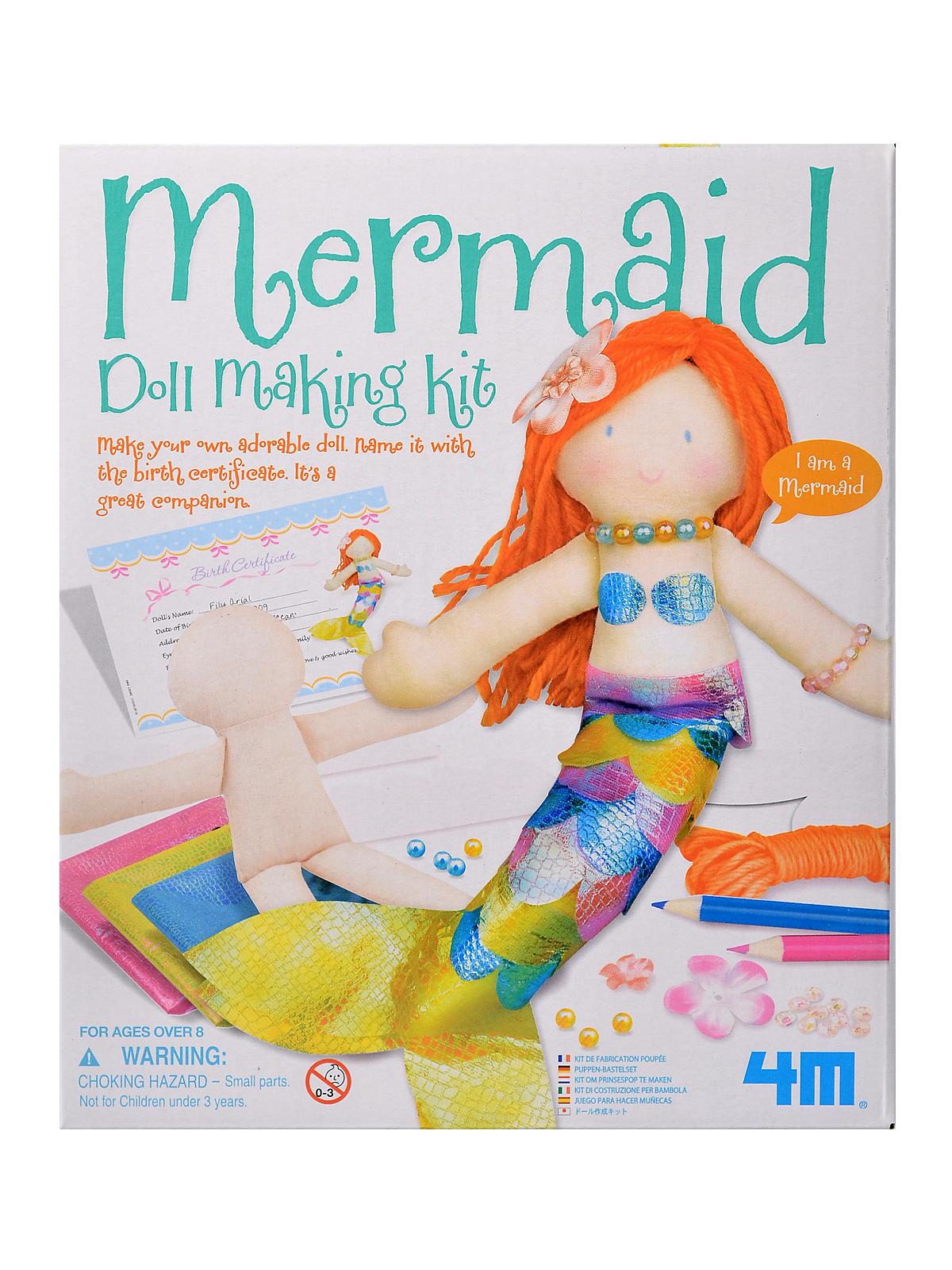 Mermaid Doll Making Kit each