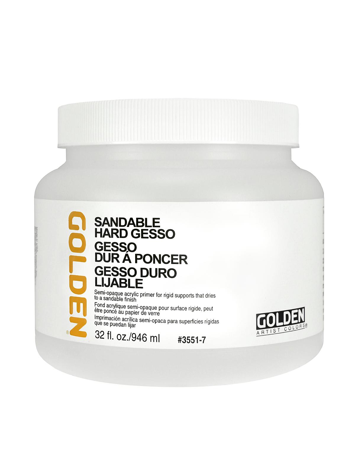 Sandable Hard Gesso 32 oz.