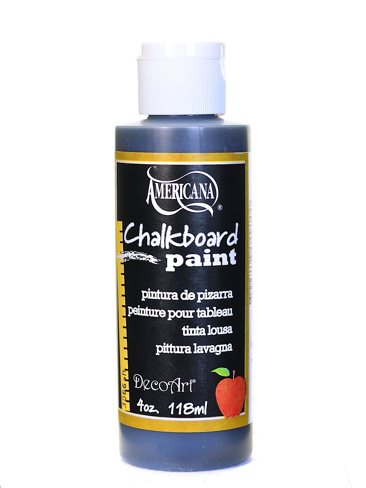 Americana Chalkboard Paint Black Slate 4 Oz.