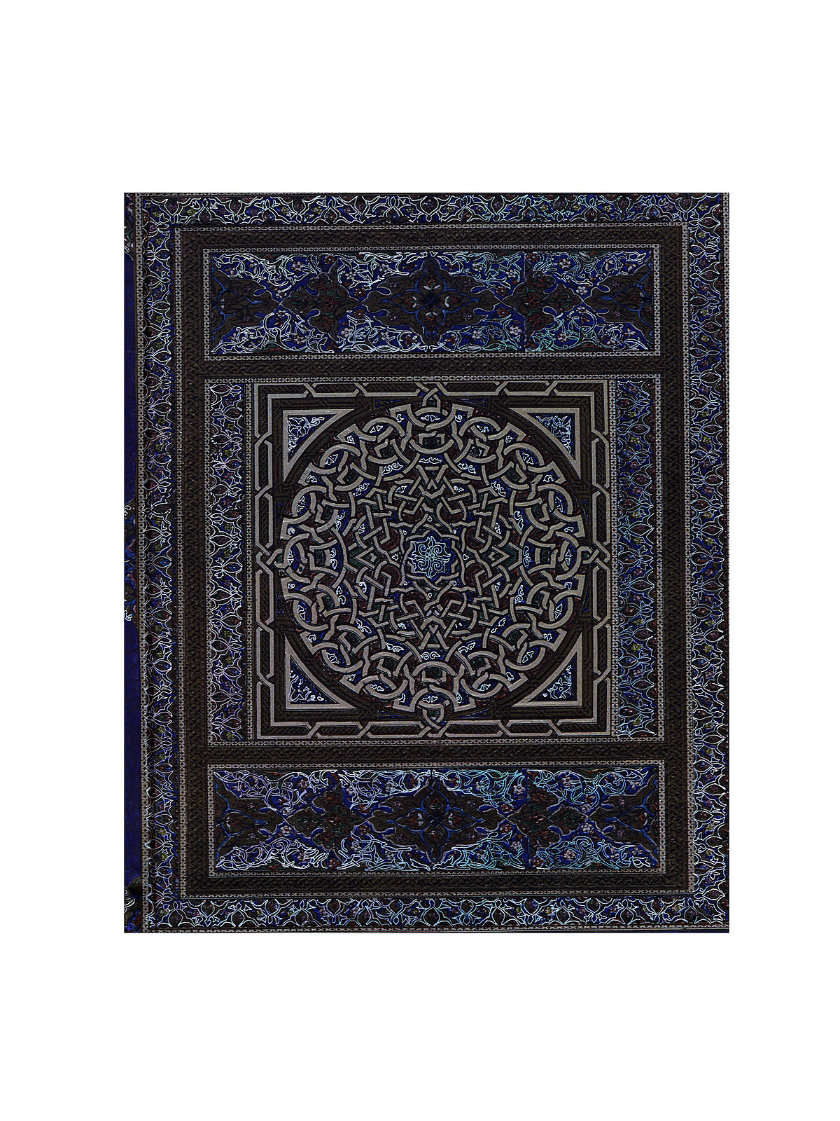 Oversized Journals Blue Medallions 7 1 4 In. X 9 In. 192 Pages, Lined