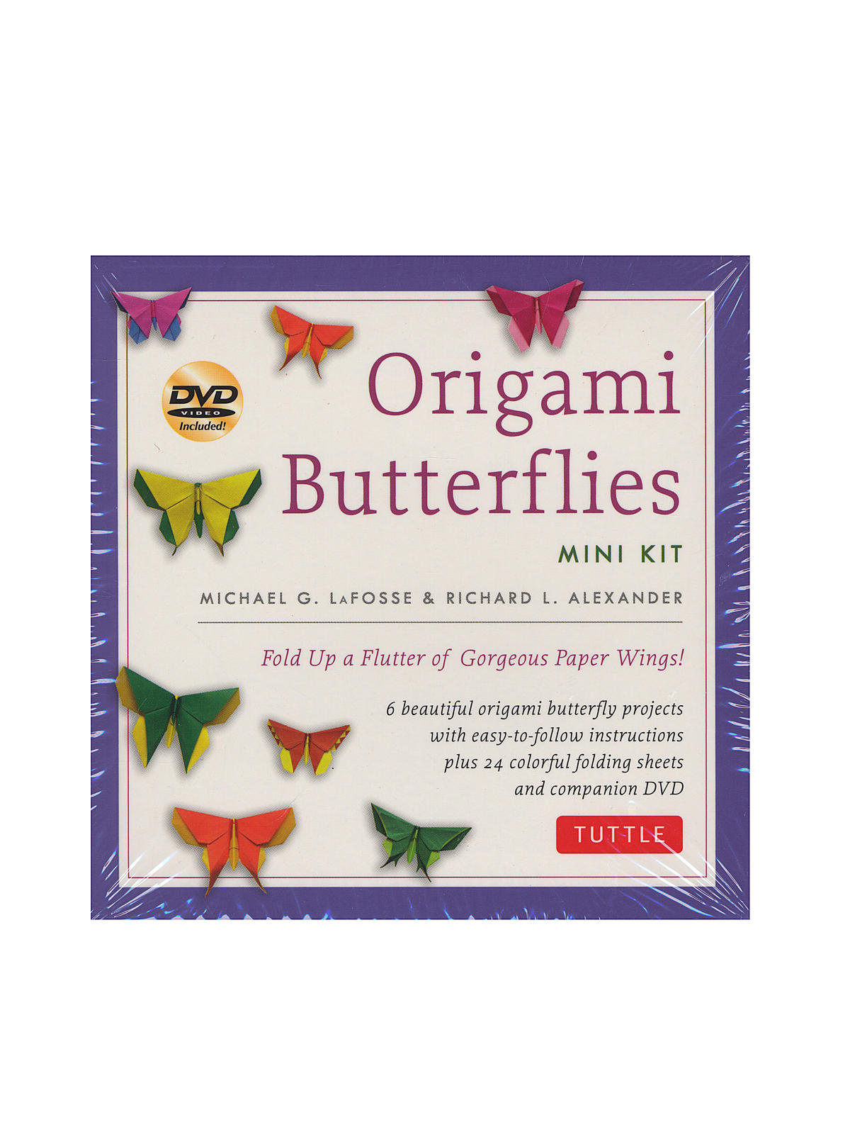 Origami Butterflies Mini Kit with DVD each