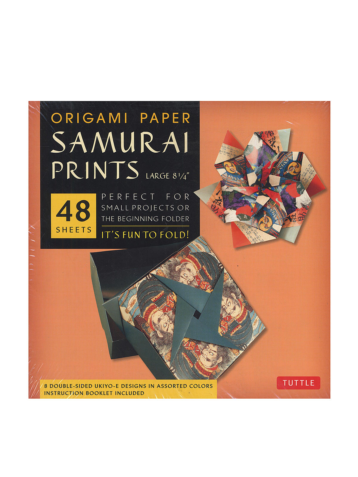 Origami Paper Samurai Prints 8 1 4 in. x 8 1 4 in.