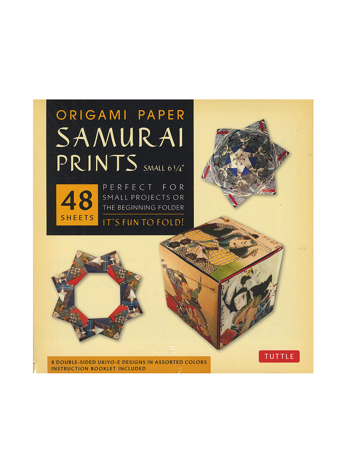 Origami Paper Samurai Prints 6 3 4 in. x 6 3 4 in.