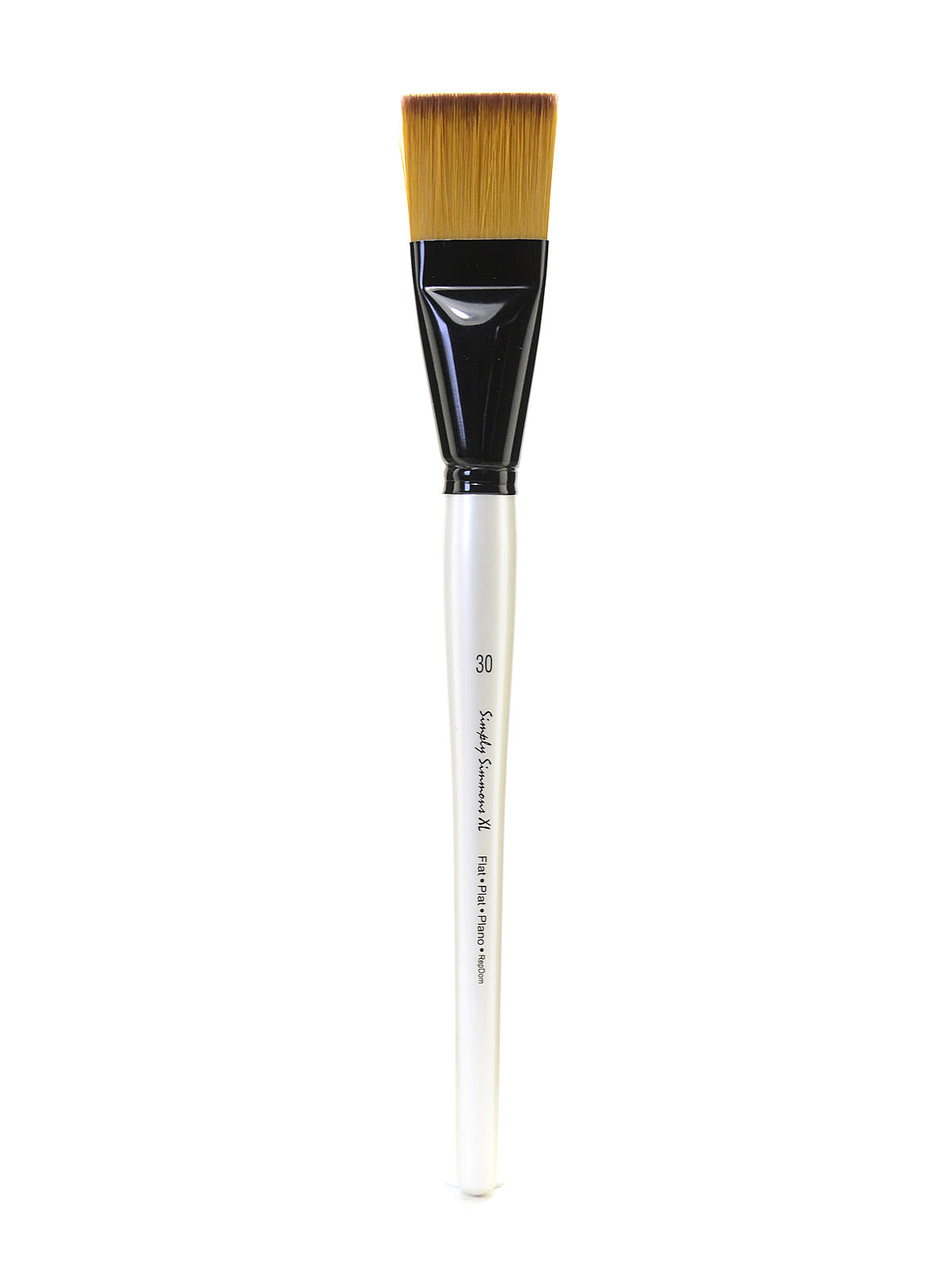 Simply Simmons XL Brushes soft synthetic flat 30