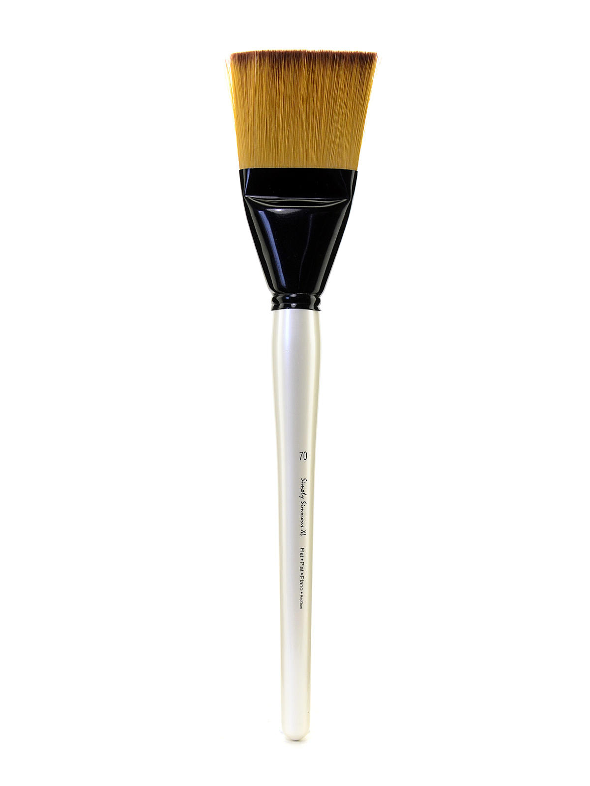 Simply Simmons XL Brushes soft synthetic flat 70