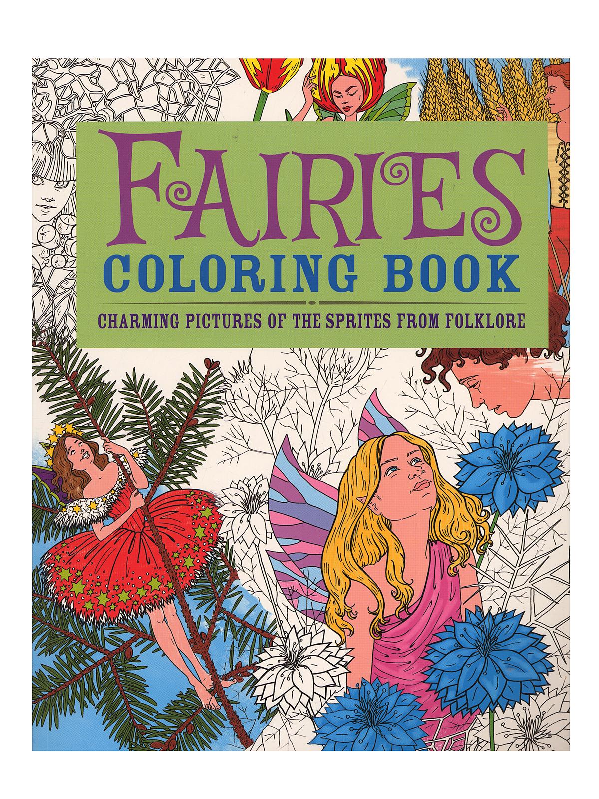 Adult Coloring Books Fairies