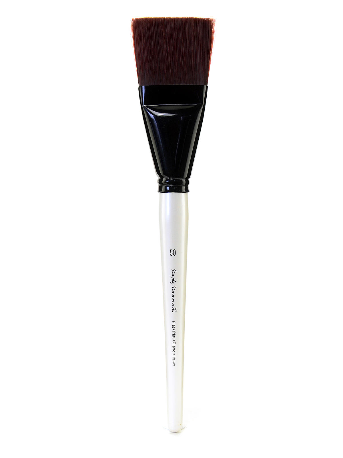 Simply Simmons XL Brushes stiff synthetic flat 50