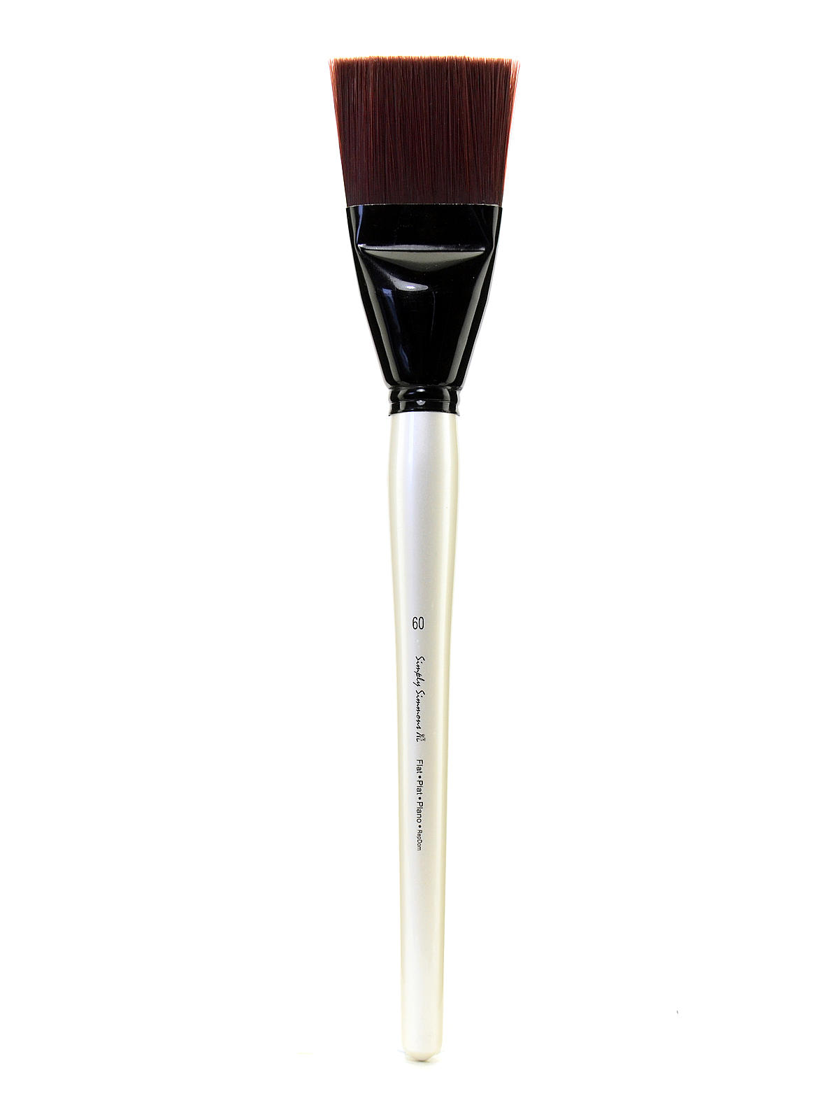Simply Simmons XL Brushes stiff synthetic flat 60