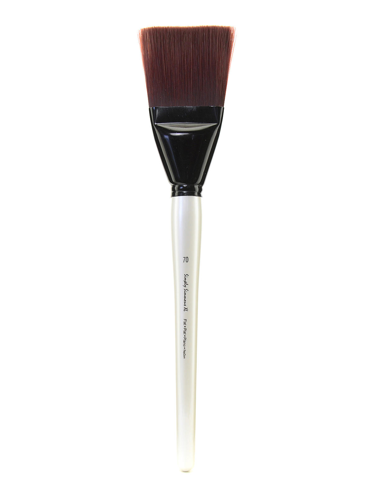Simply Simmons XL Brushes stiff synthetic flat 70