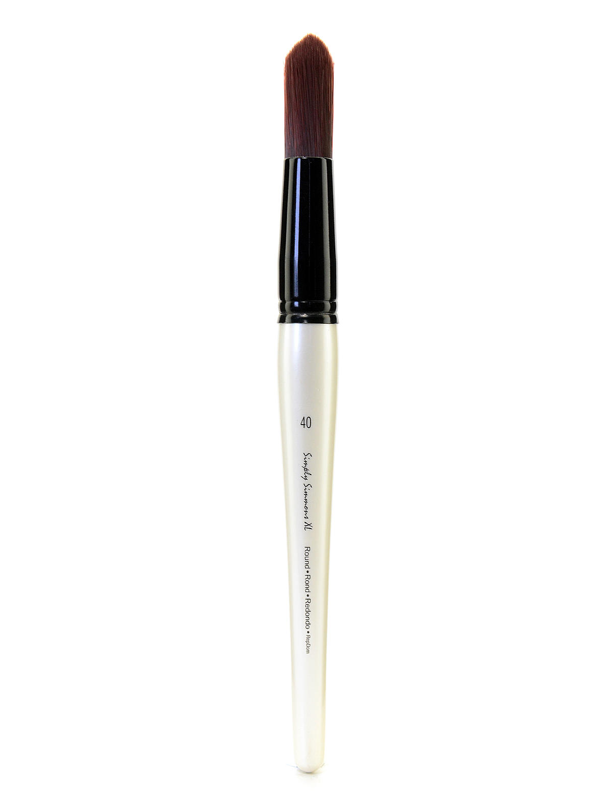 Simply Simmons XL Brushes stiff synthetic round 40
