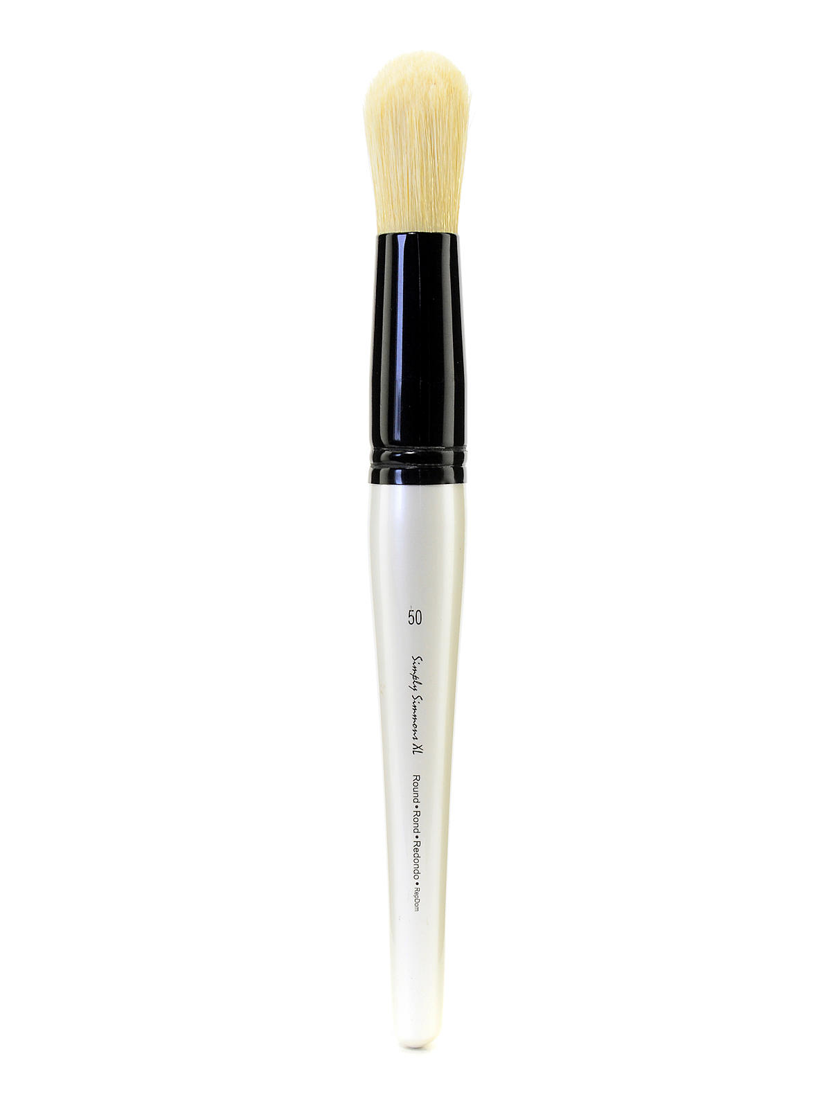 Simply Simmons XL Brushes natural bristle round 50