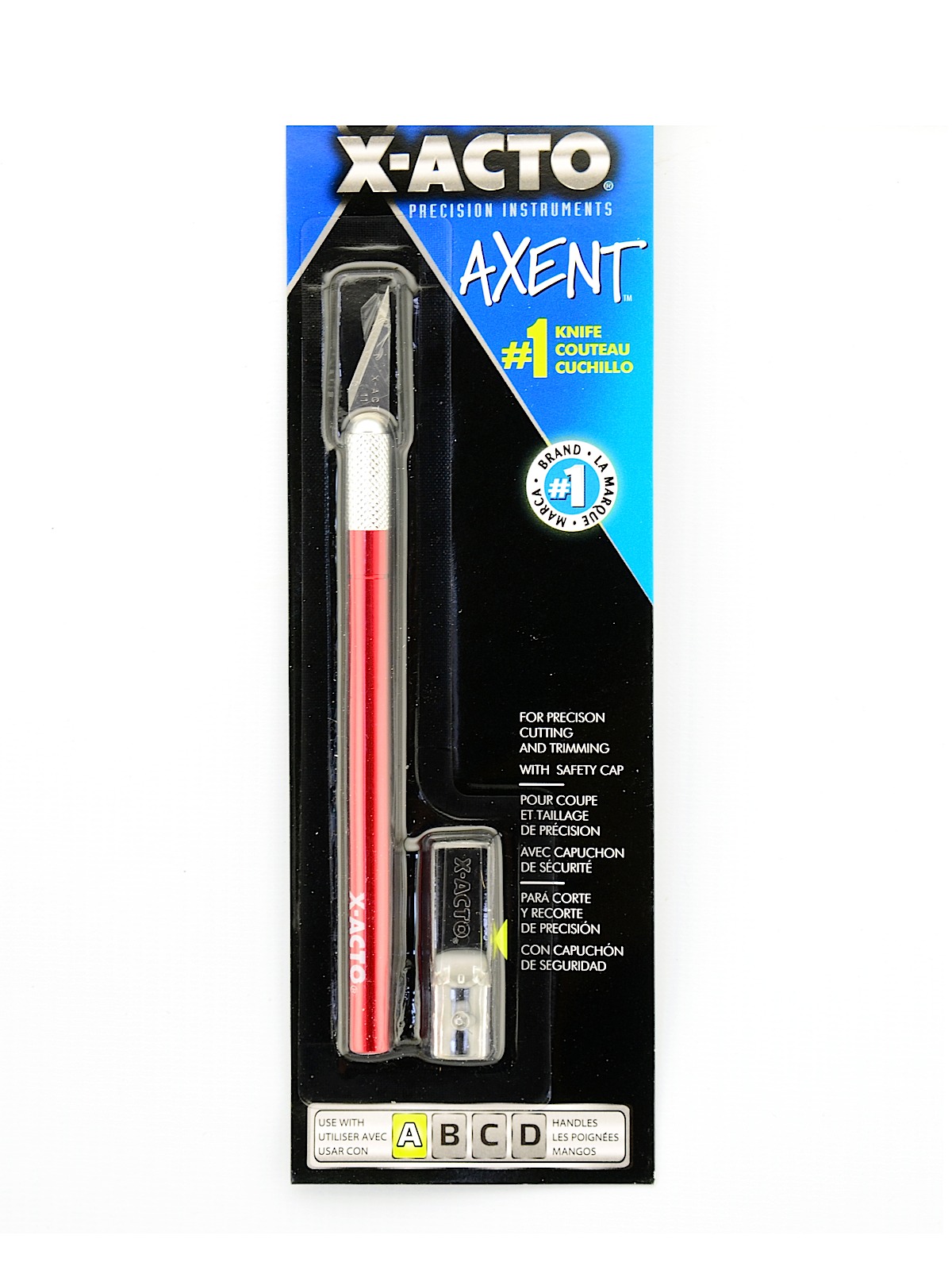Axent Hobby Knives knife with cap red each