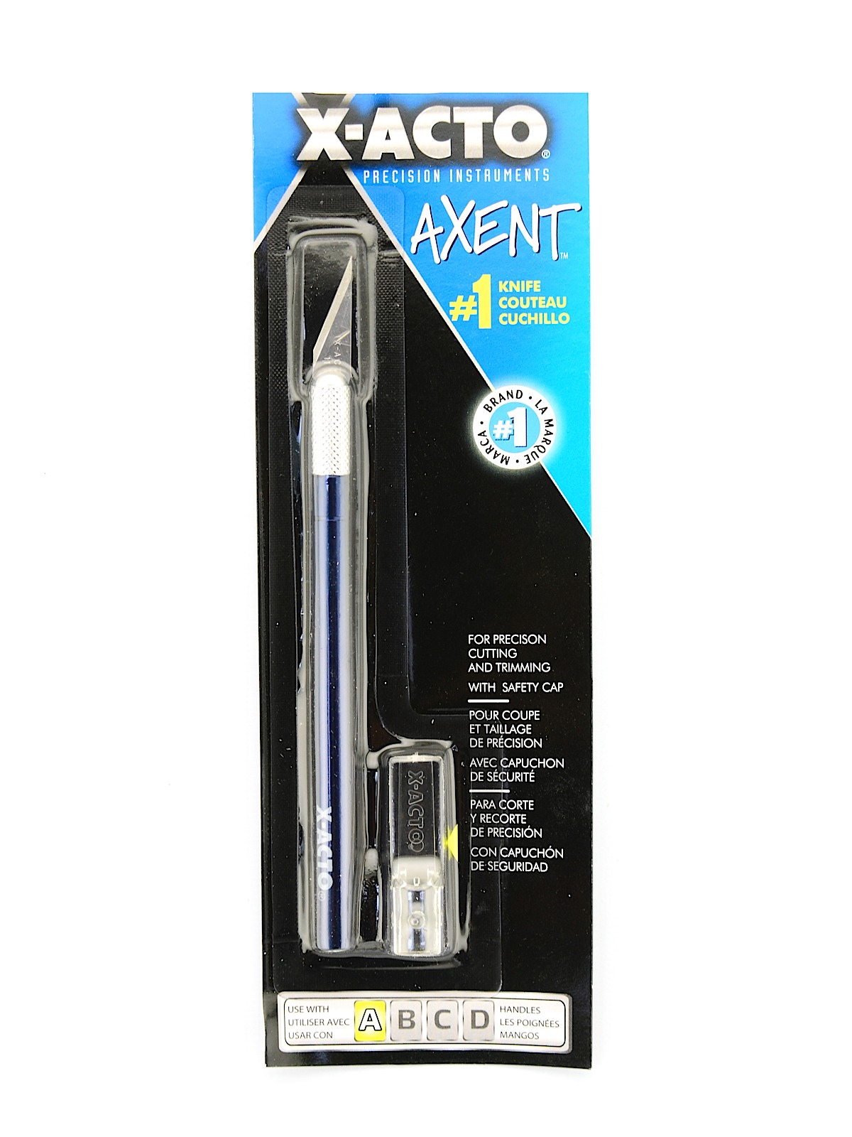 Axent Hobby Knives Knife With Cap Blue Each