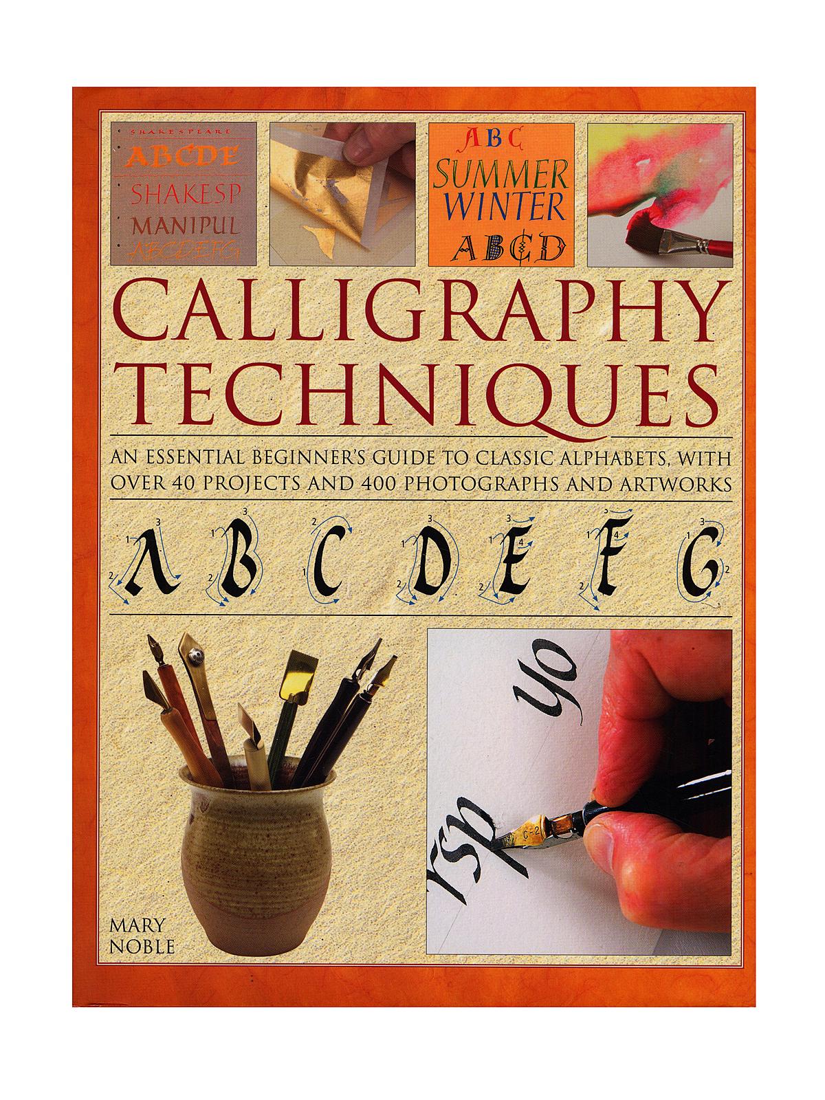 Calligraphy Techniques each