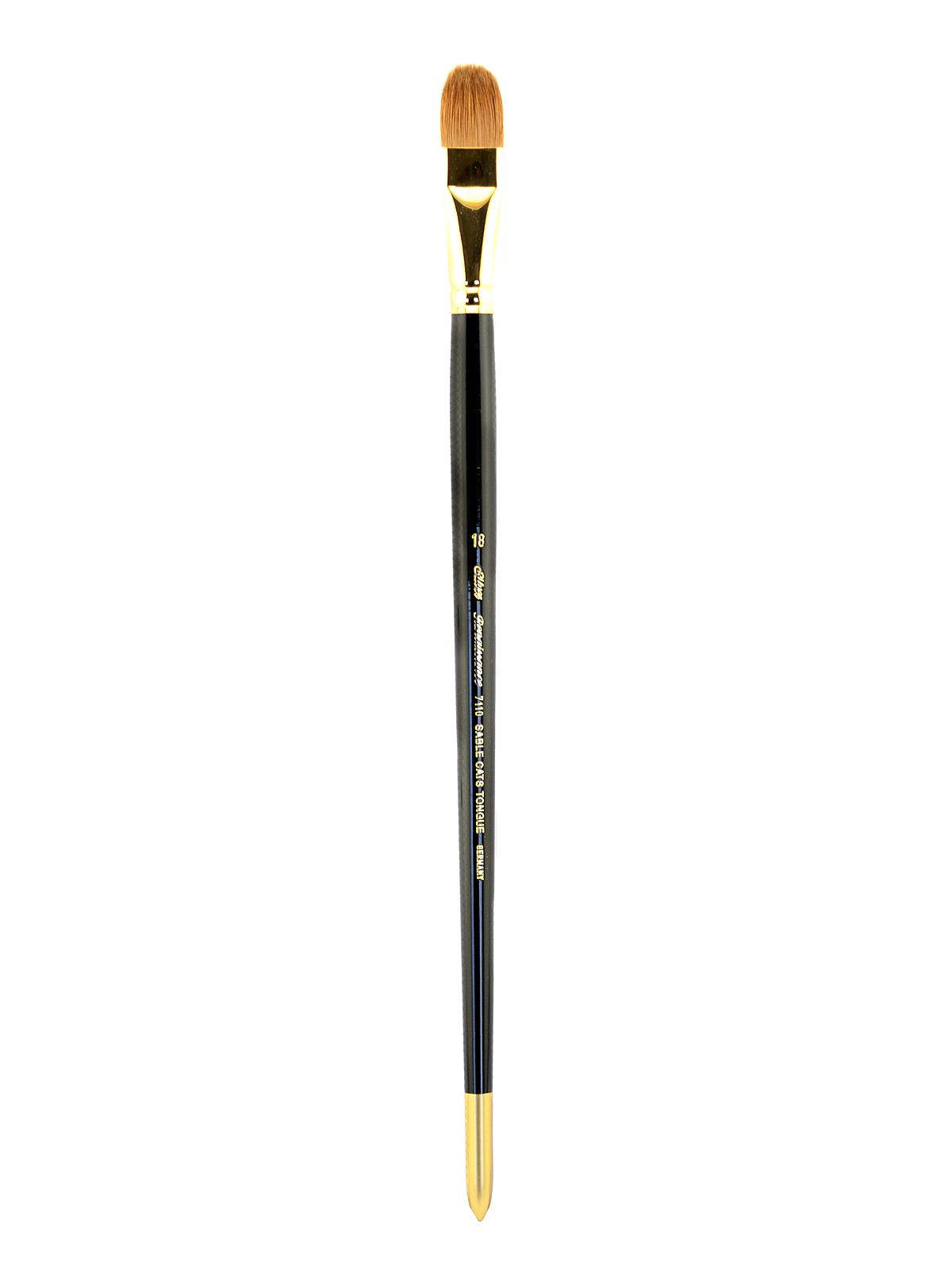 Renaissance Series Brushes Long Handle 18 cat's tongue 7110
