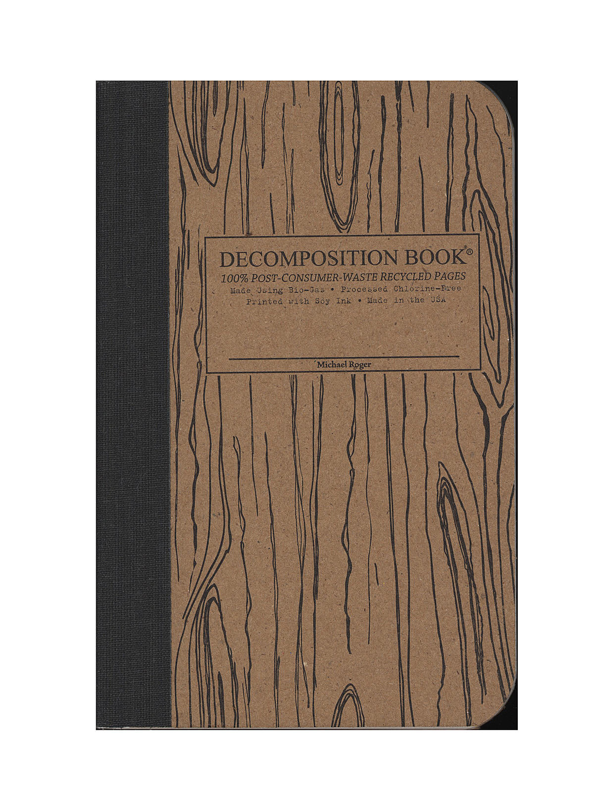 Pocket-Size Decomposition Books Woodgrain