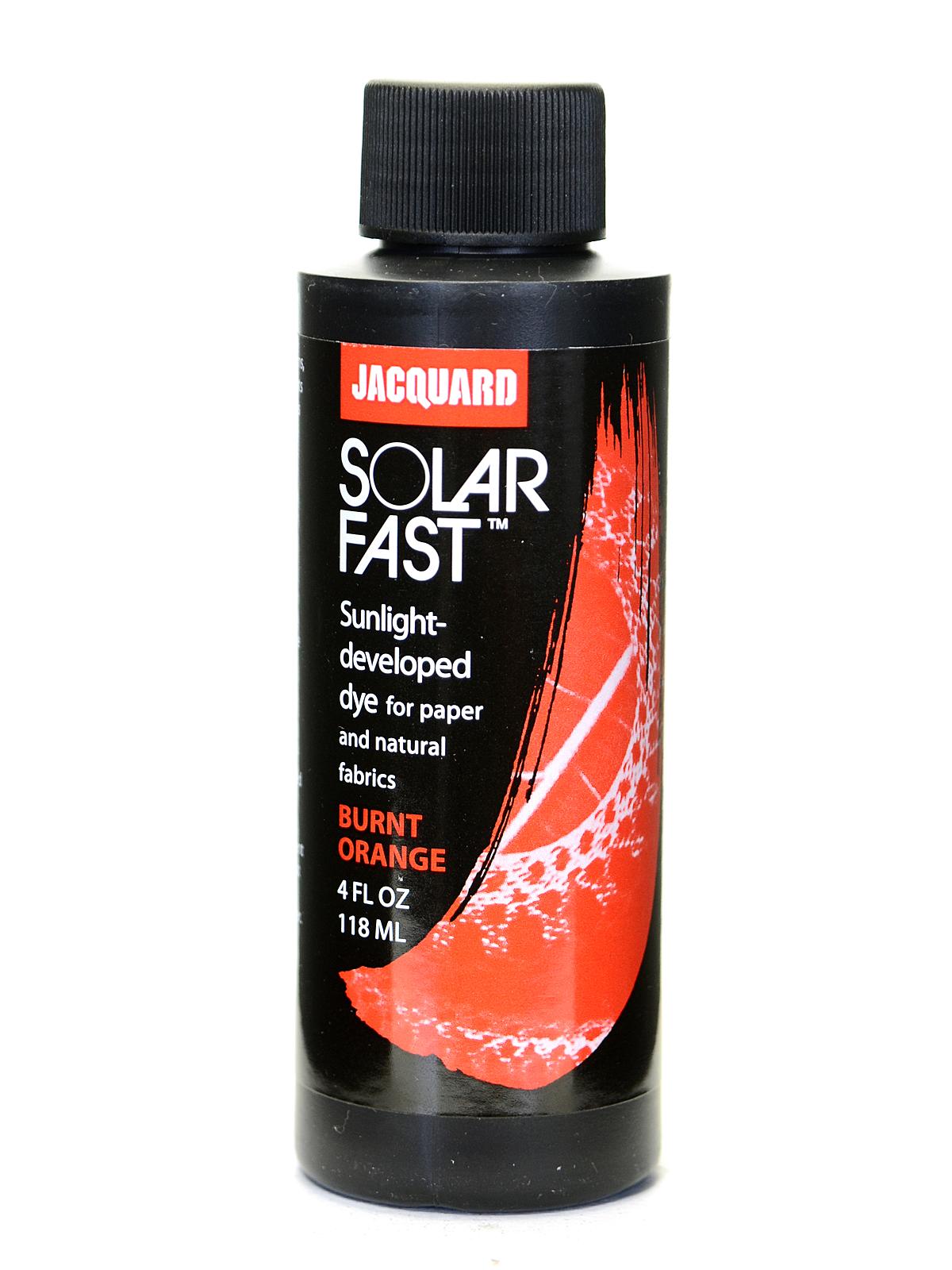 SolarFast dye 4 oz. burnt orange