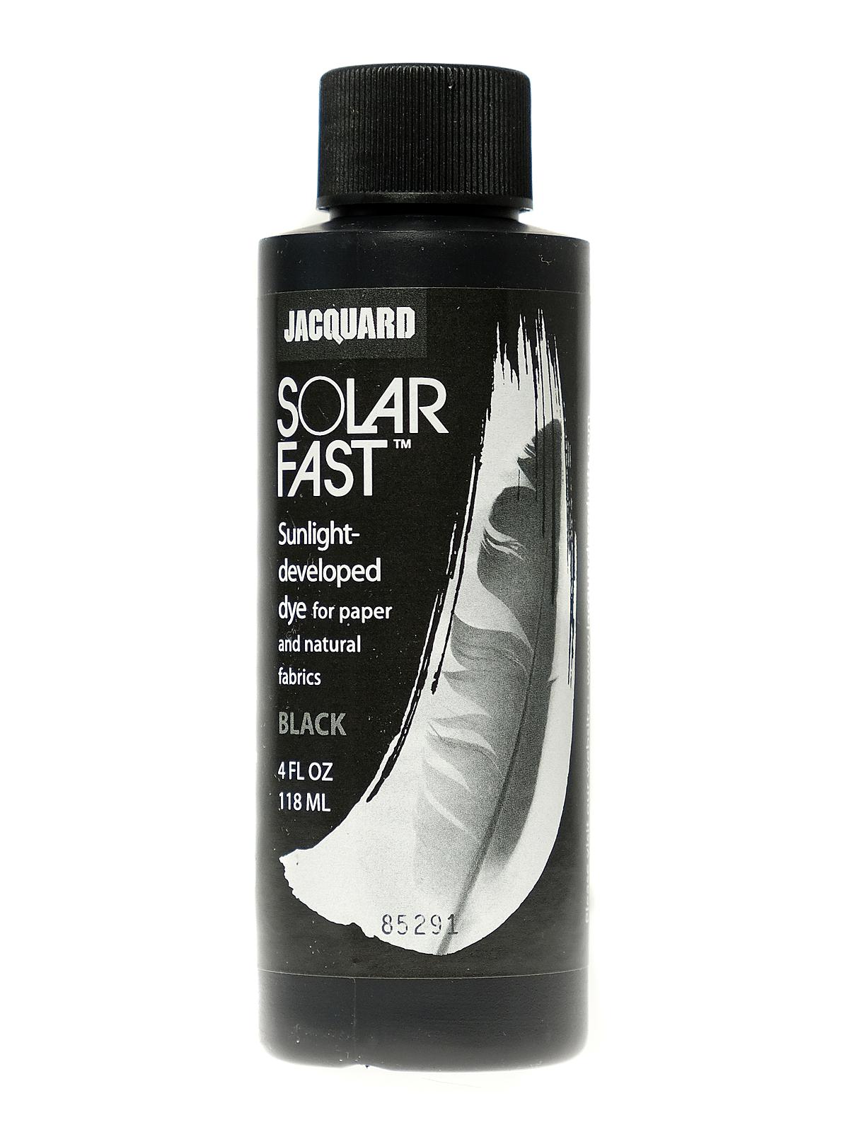 SolarFast dye 4 oz. black