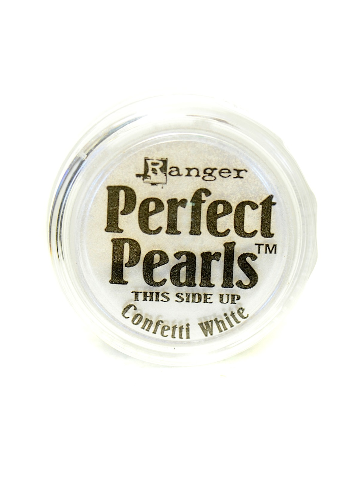 Perfect Pearls Powder Pigments confetti white jar