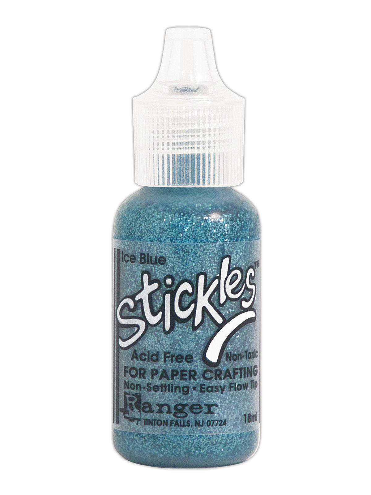 Stickles Glitter Glue ice blue 0.5 oz. bottle