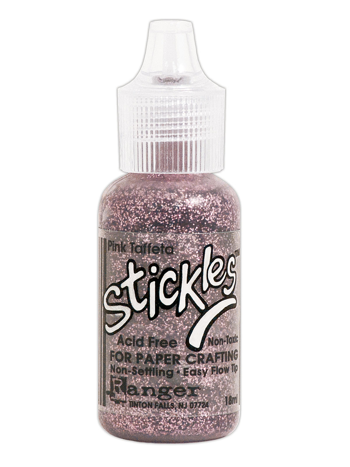 Stickles Glitter Glue pink taffeta 0.5 oz. bottle