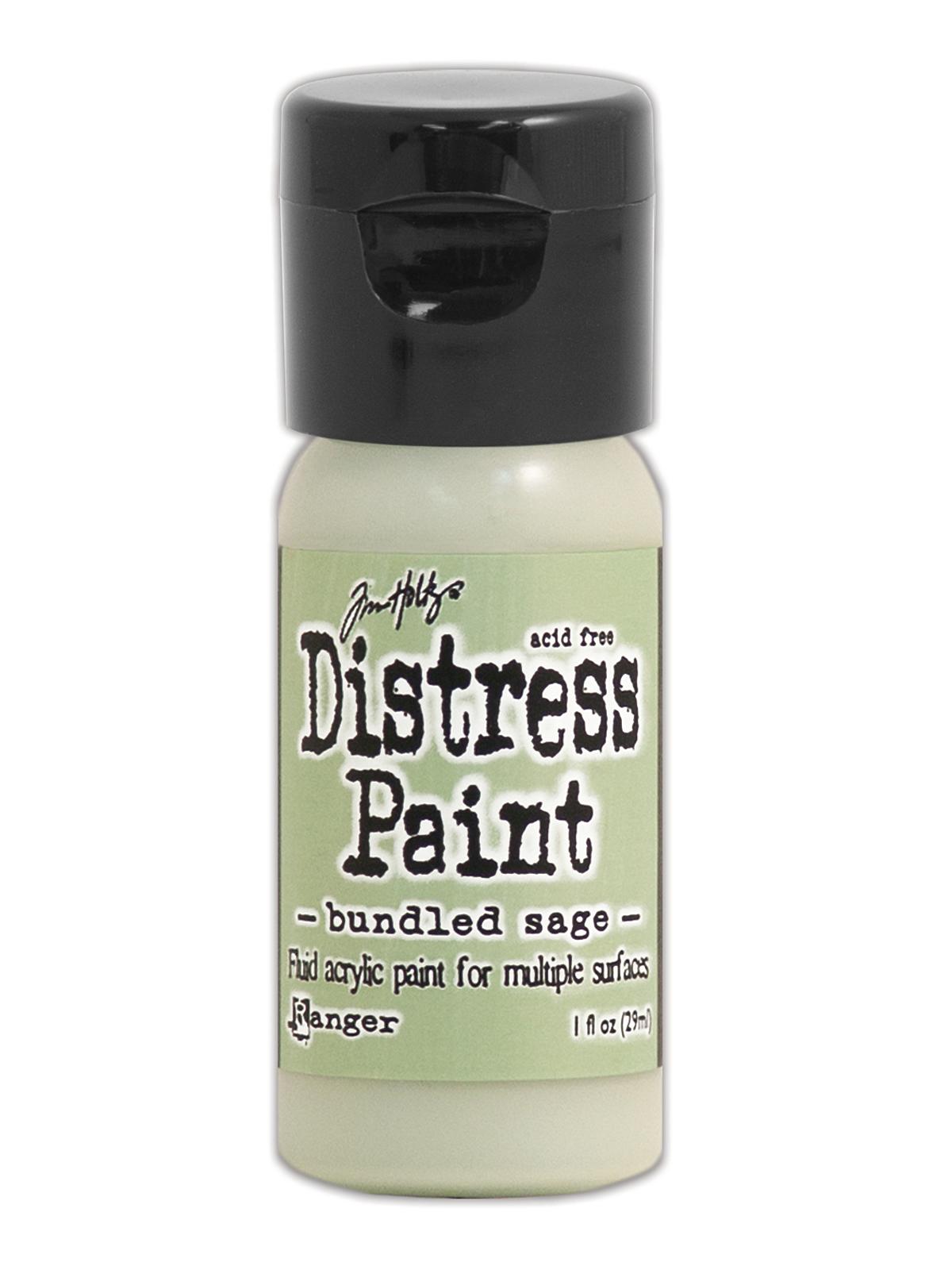 Tim Holtz Distress Paints 1 oz. bottle bundled sage