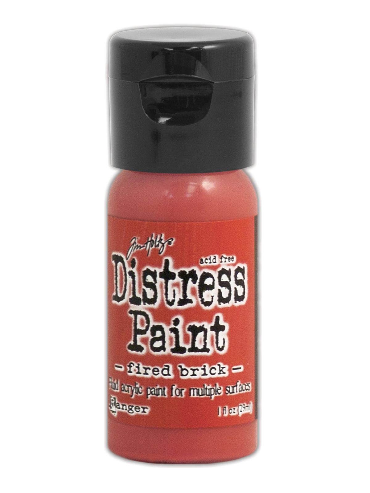 Tim Holtz Distress Paints 1 oz. bottle fired brick