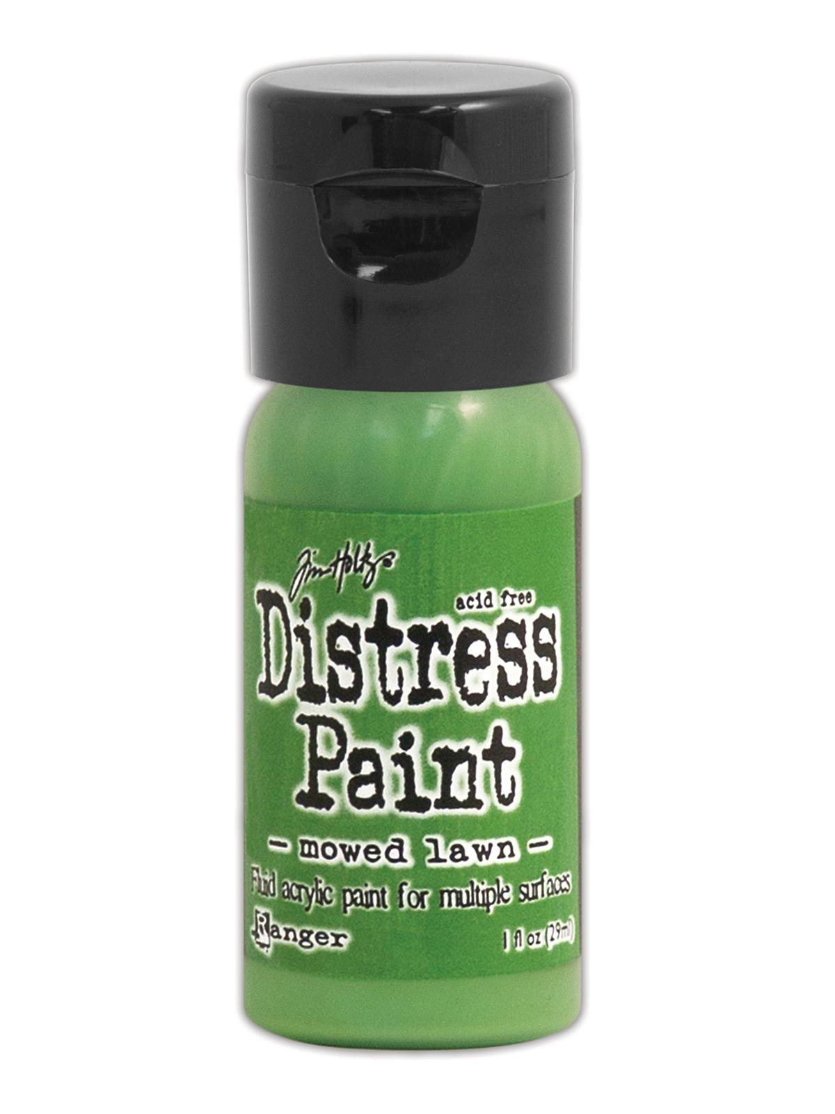 Tim Holtz Distress Paints 1 oz. bottle mowed lawn