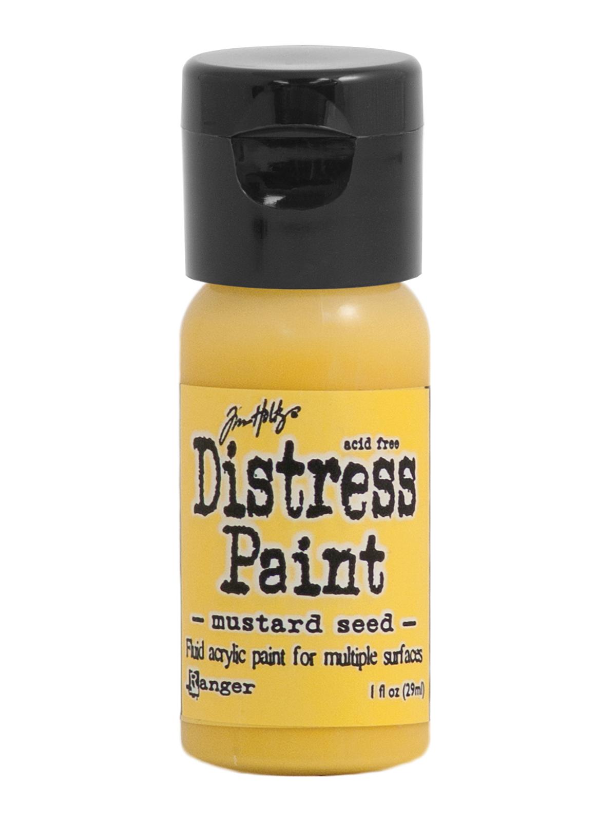 Tim Holtz Distress Paints 1 oz. bottle mustard seed