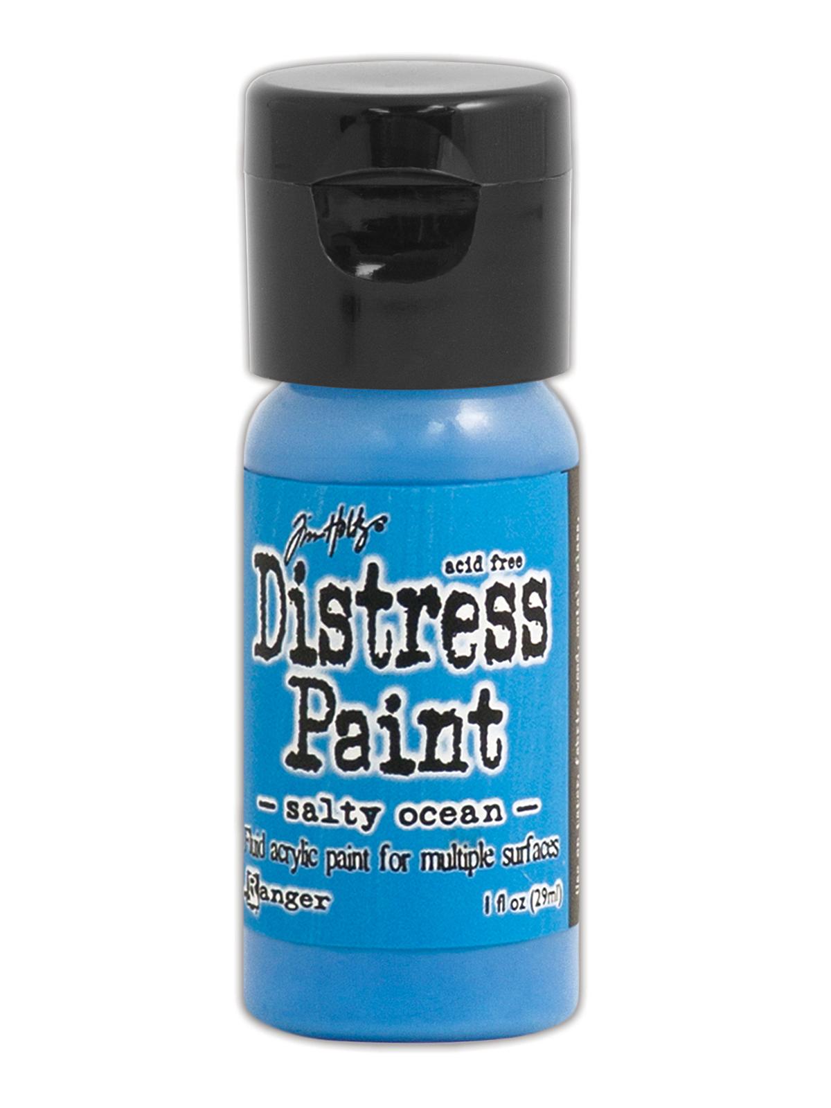Tim Holtz Distress Paints 1 oz. bottle salty ocean