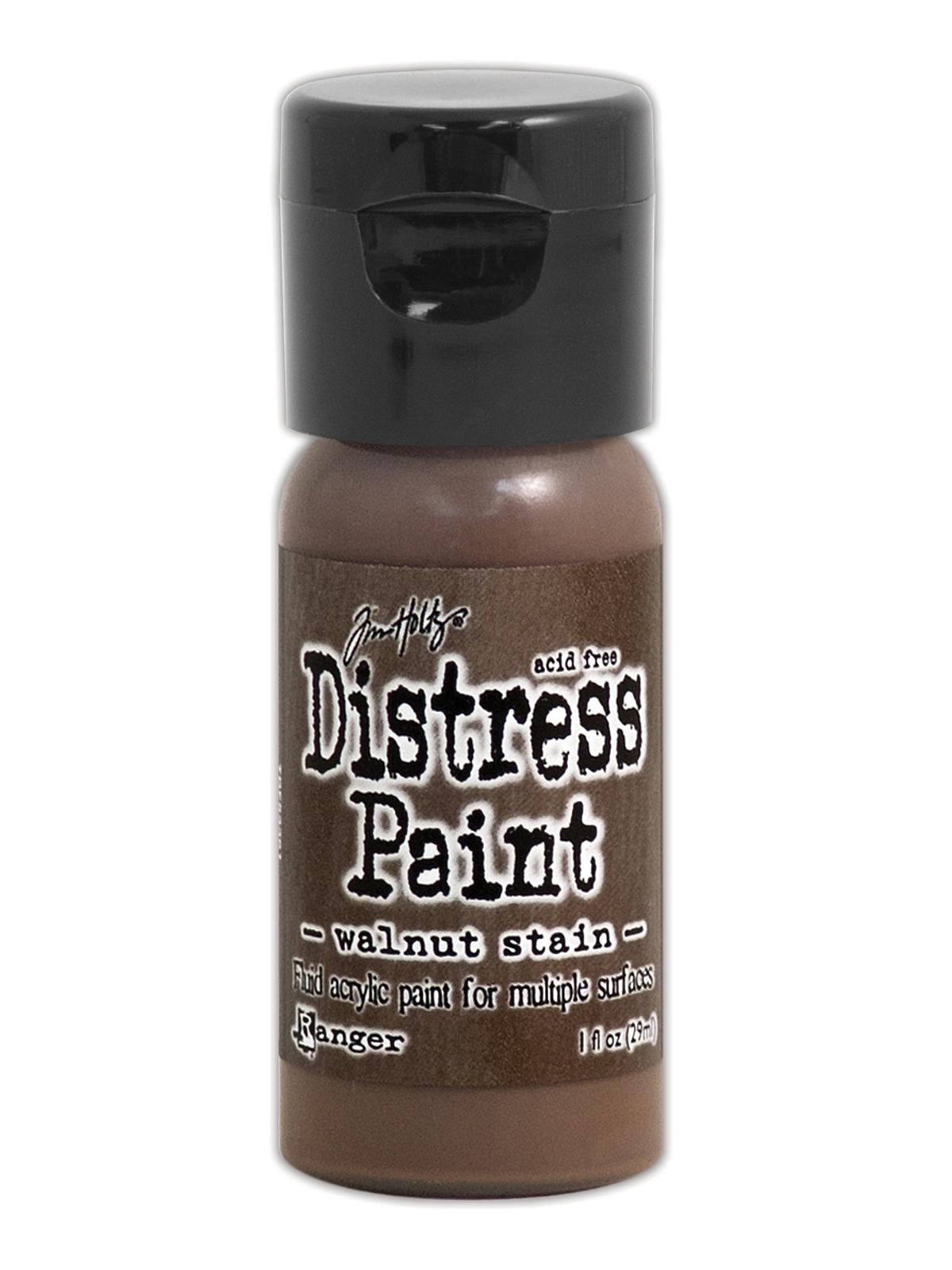 Tim Holtz Distress Paints 1 oz. bottle walnut stain