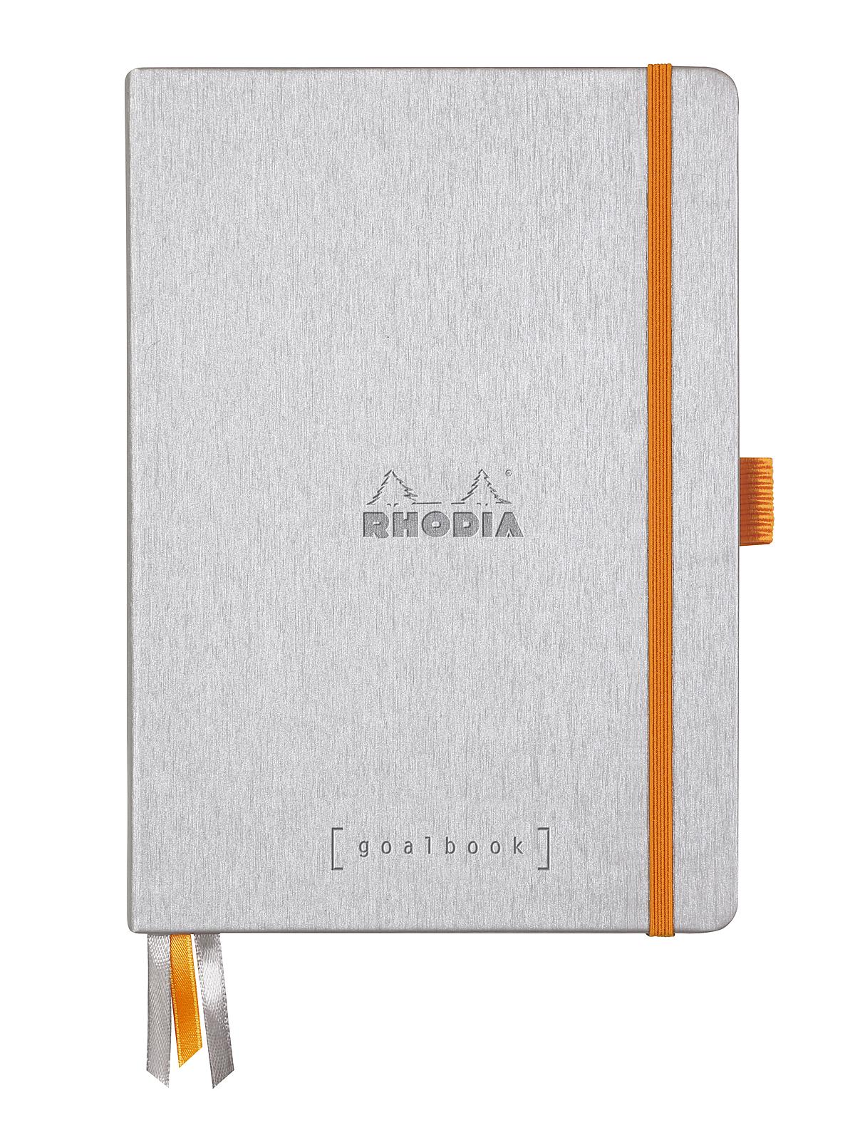 Goalbooks hardcover silver A5