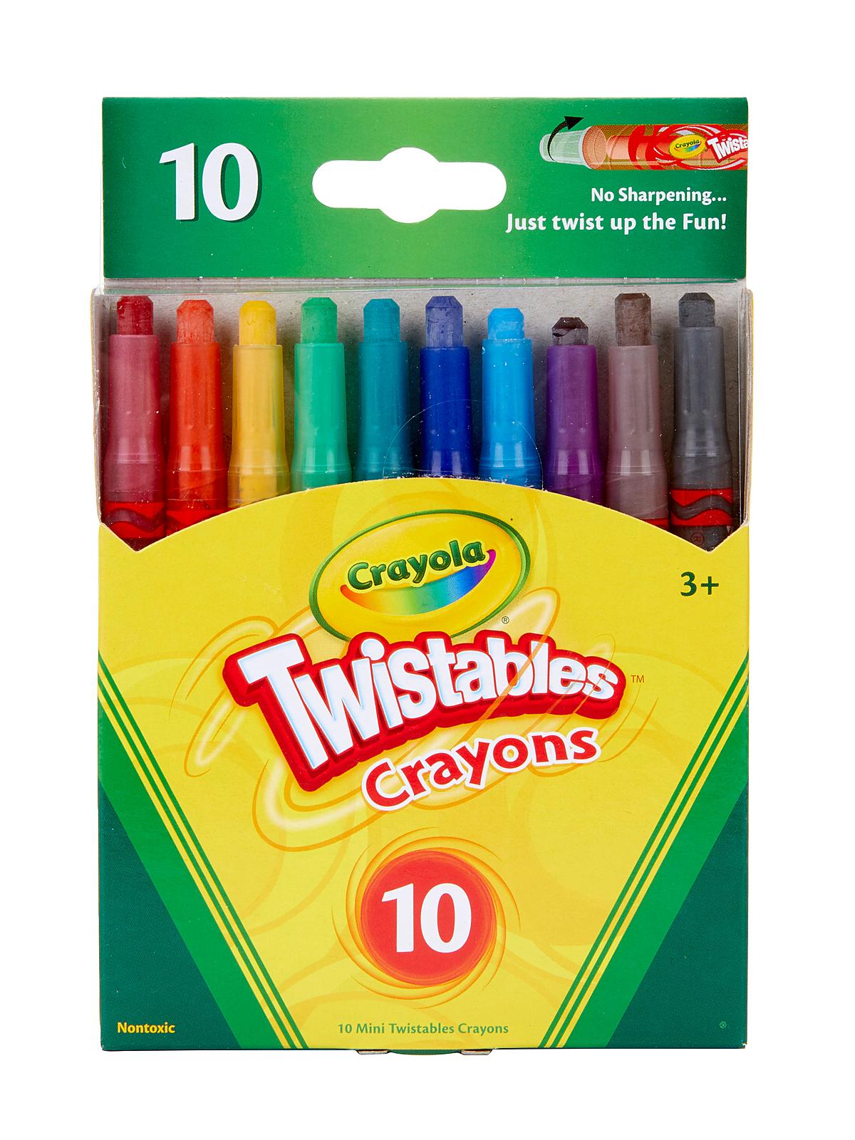 Mini Twistables Crayons Set Of 10