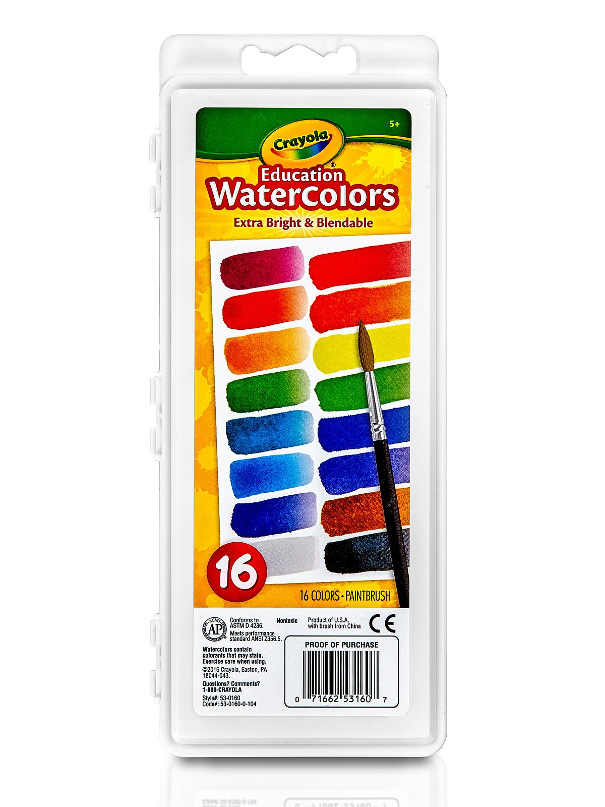 Watercolor Sets set of 16