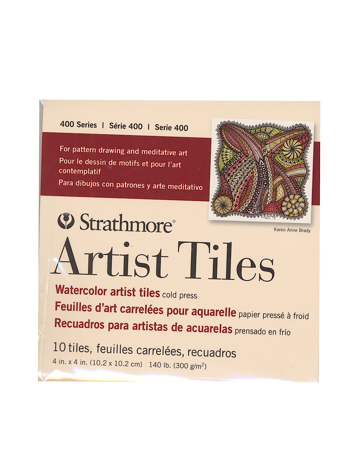 Artist Tiles watercolor pack of 10 4 in. x 4 in.