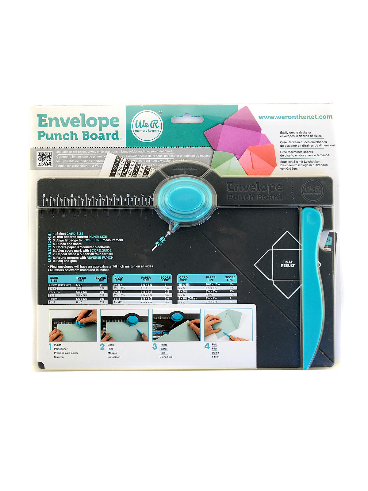 Envelope Punch Board each