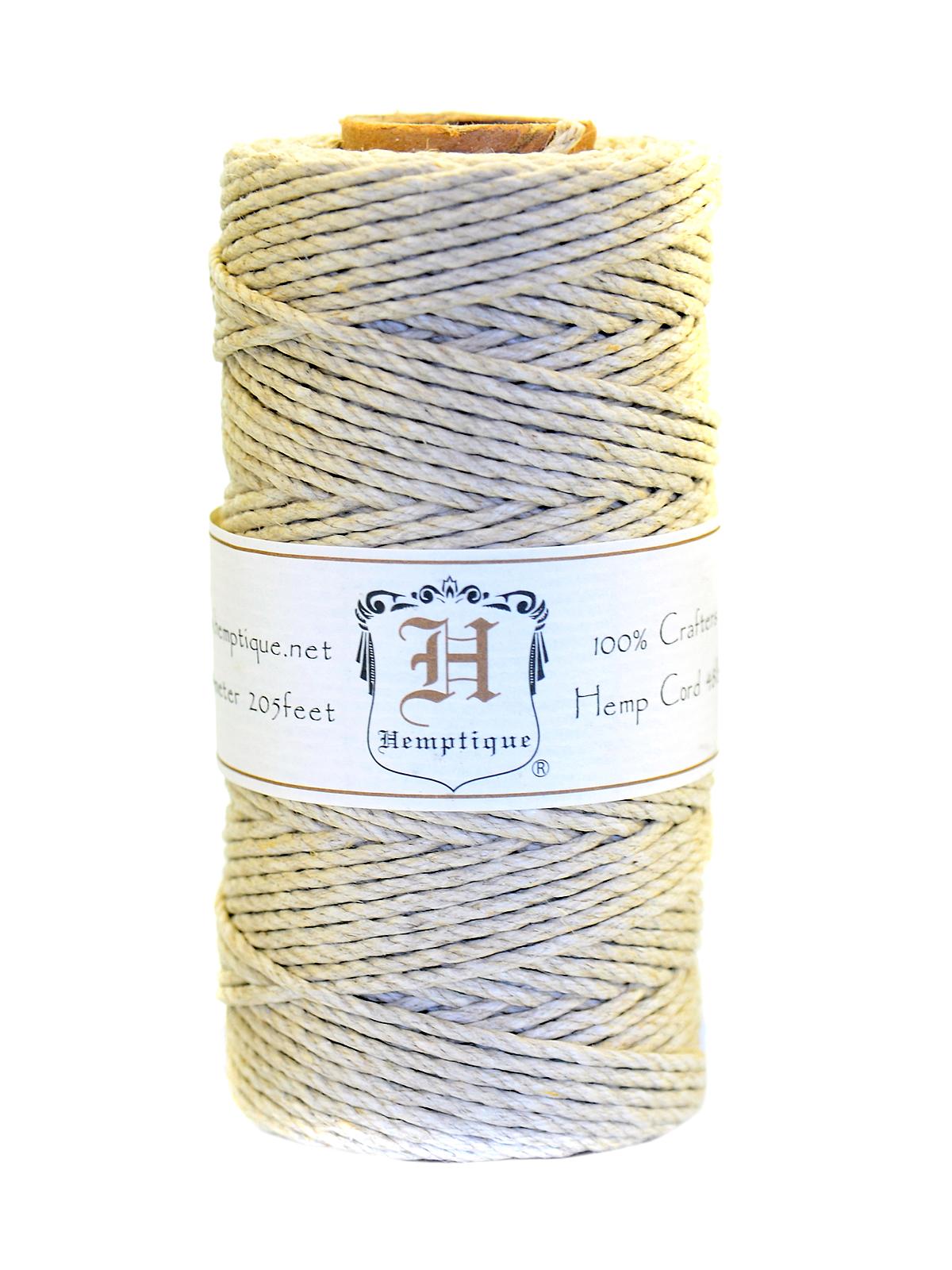 Hemp Spools 48 lb. 62.5 m natural