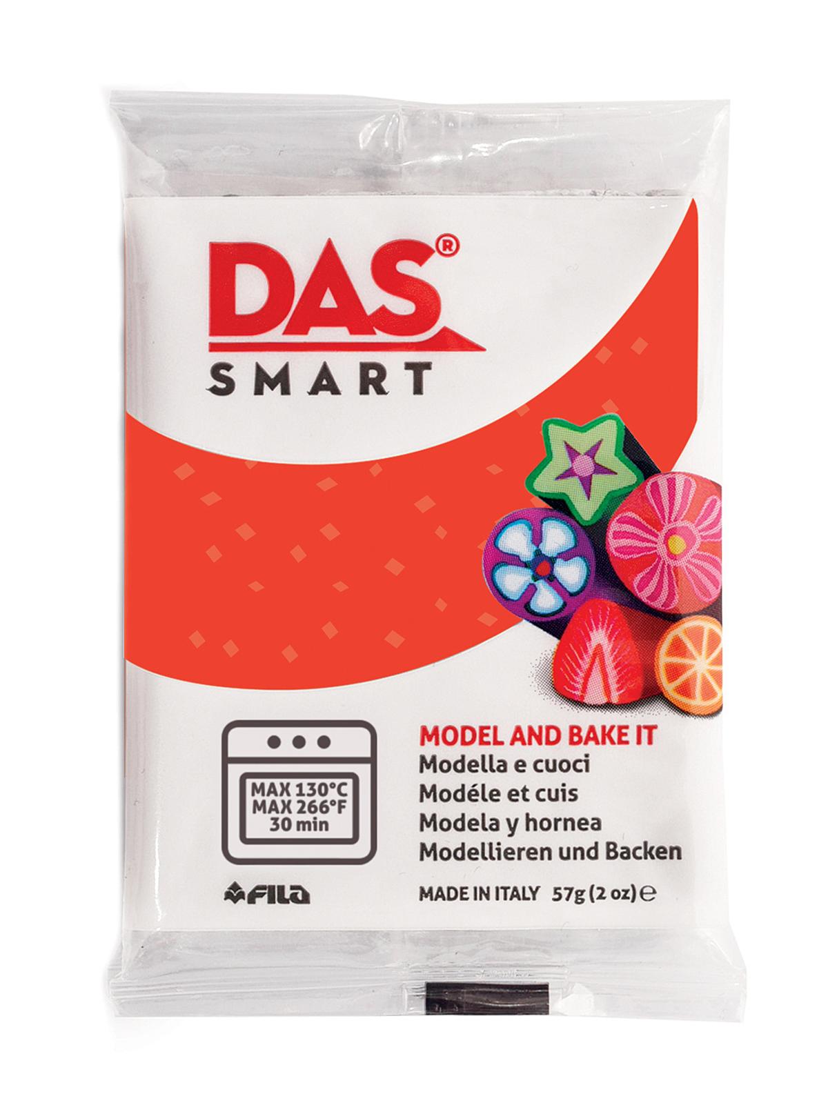 Smart Polymer Clay red glitter 2 oz.