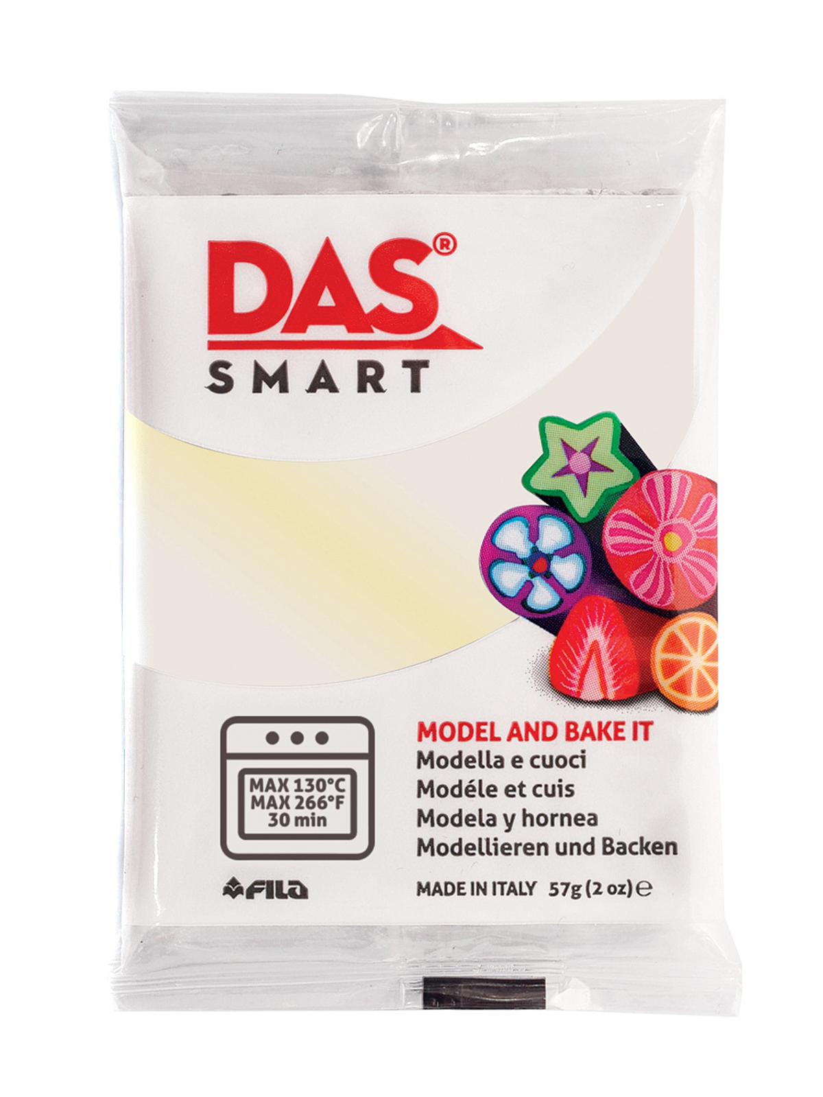 Smart Polymer Clay white pearl 2 oz.