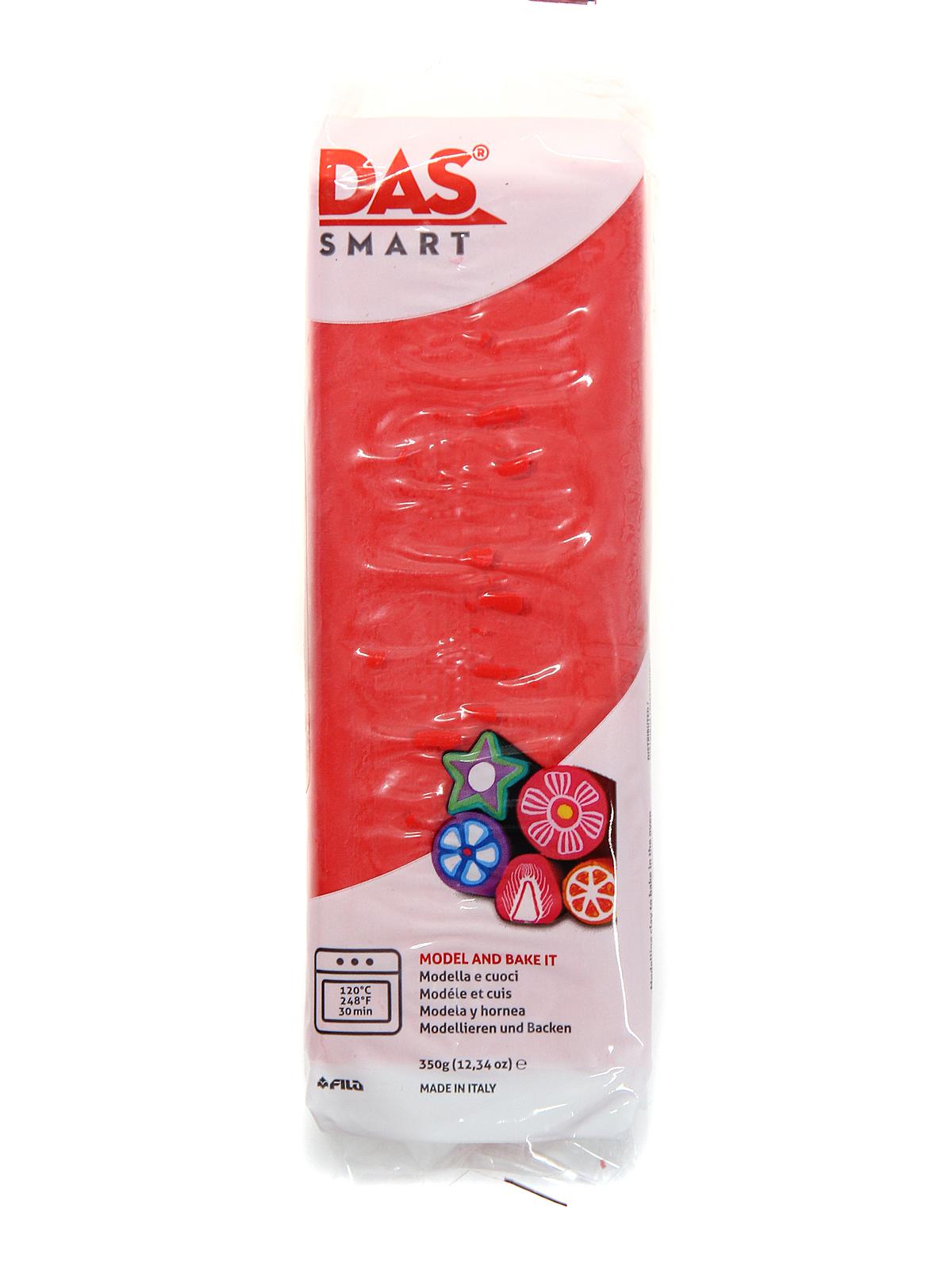 Smart Polymer Clay scarlet red 12 oz.