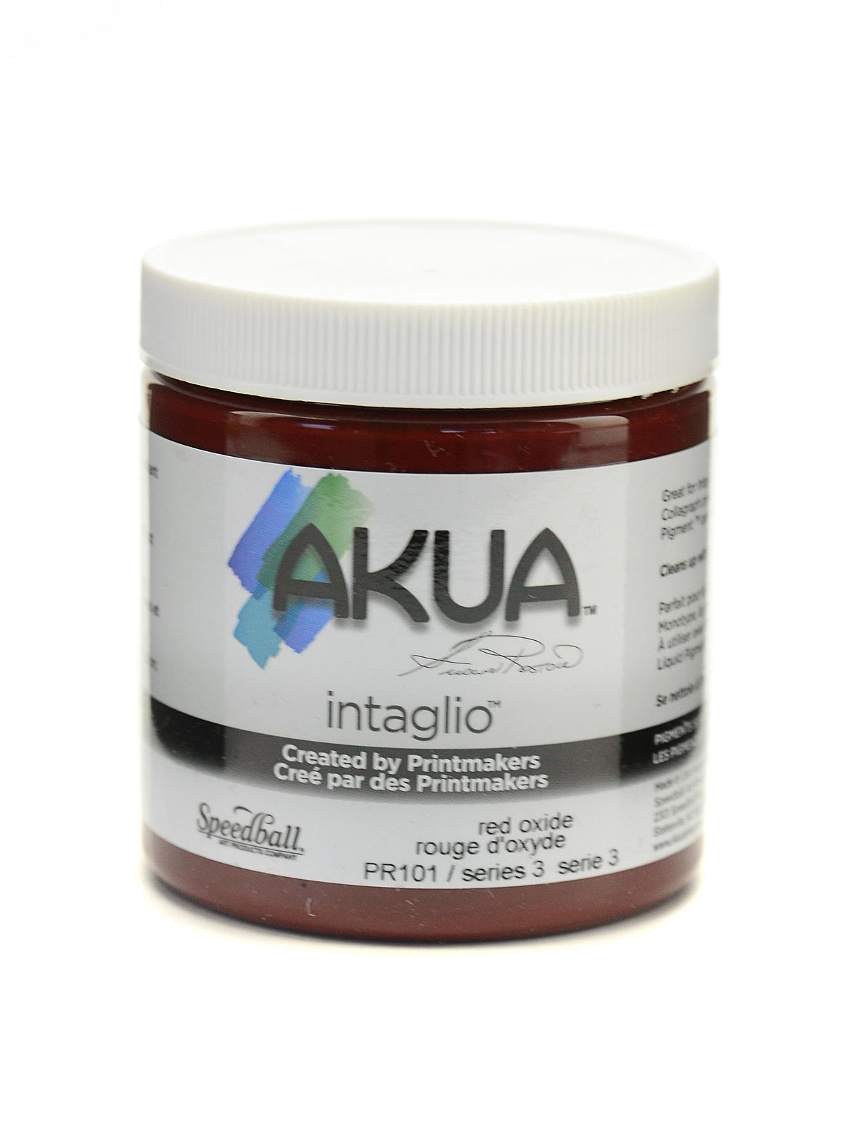 Intaglio Printing Inks red oxide 8 oz.