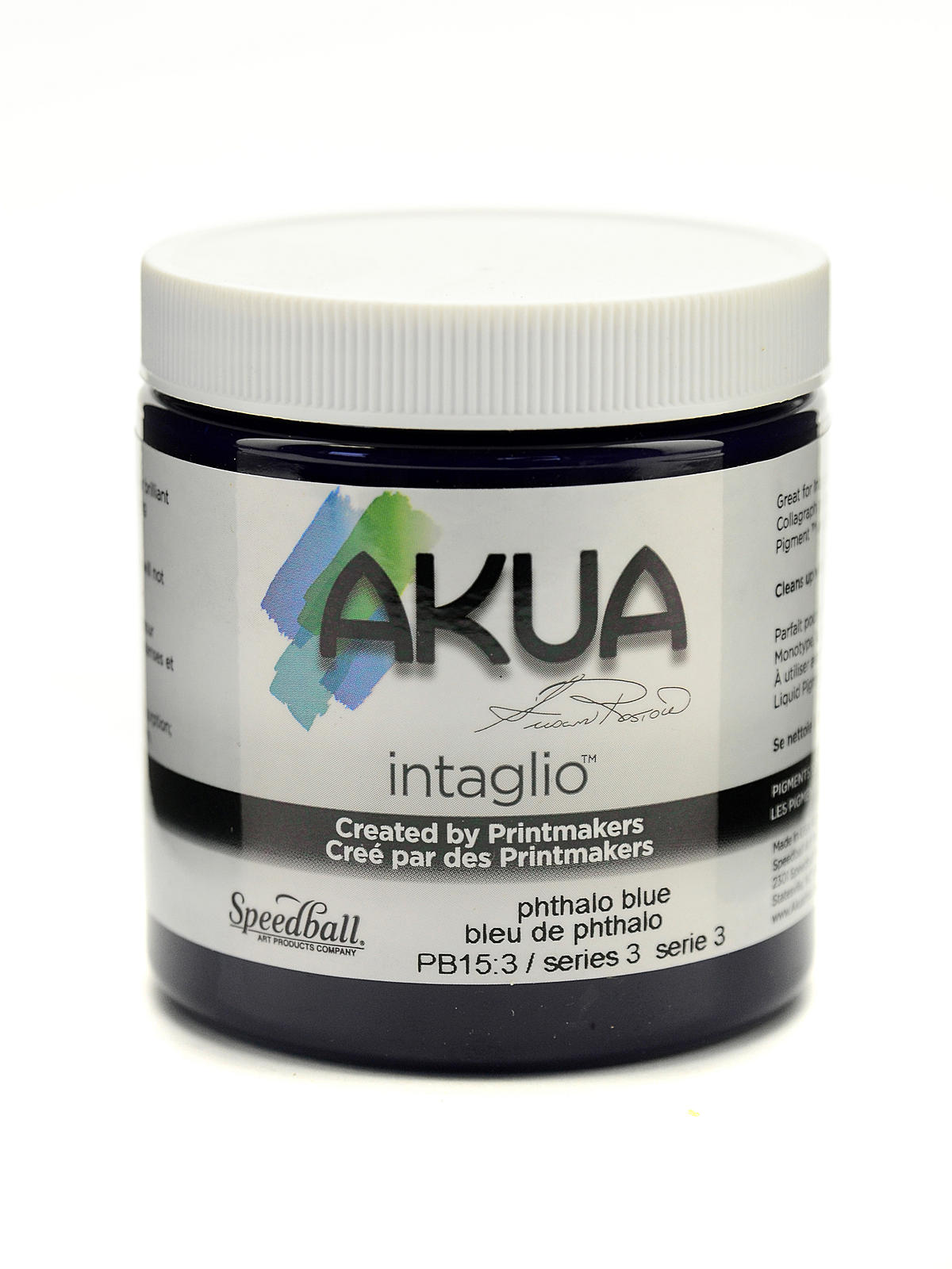 Intaglio Printing Inks phthalo blue 8 oz.