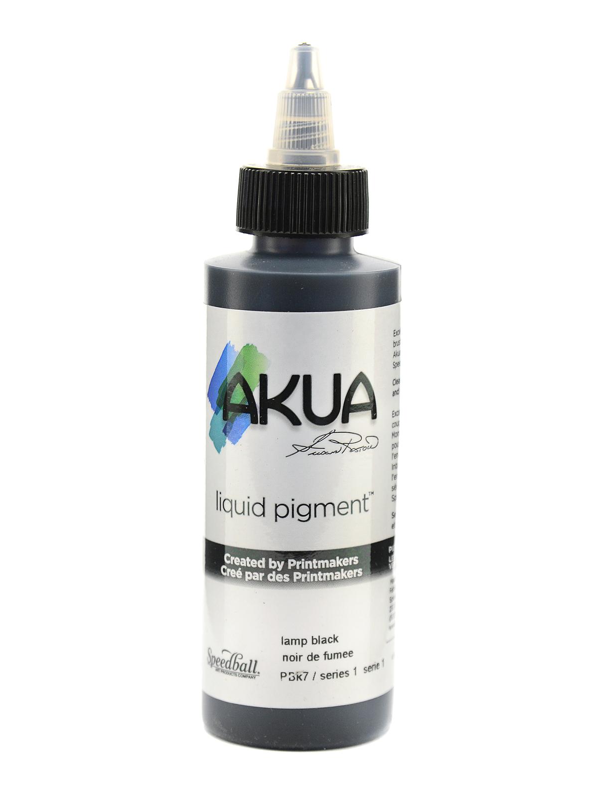 Liquid Pigment Lamp Black 4 Oz.